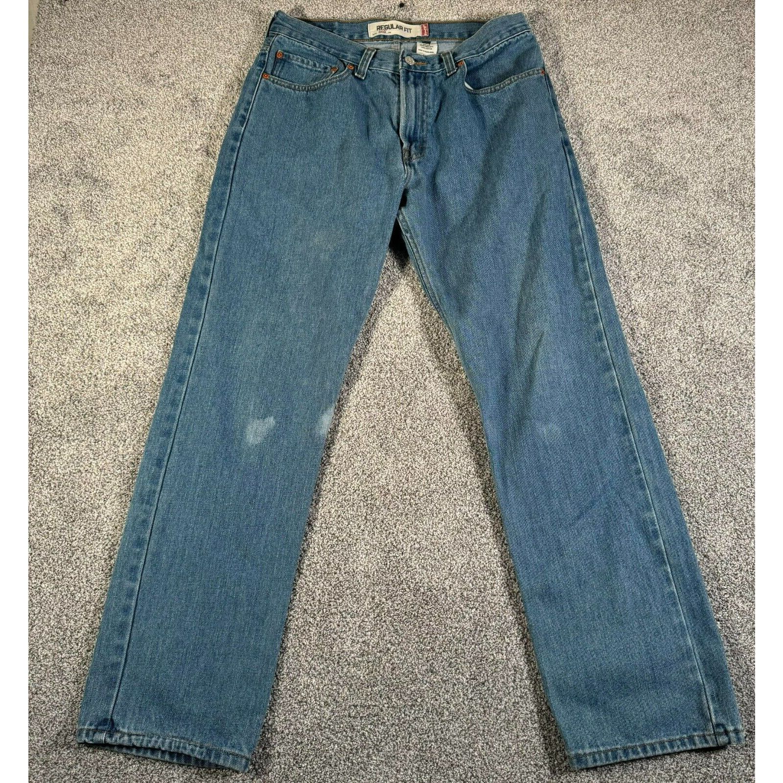 Levi's Levis 505 Jeans Mens 33x32 90s Y2K Vintage Streetwear Grunge Size US 33 - 1 Thumbnail