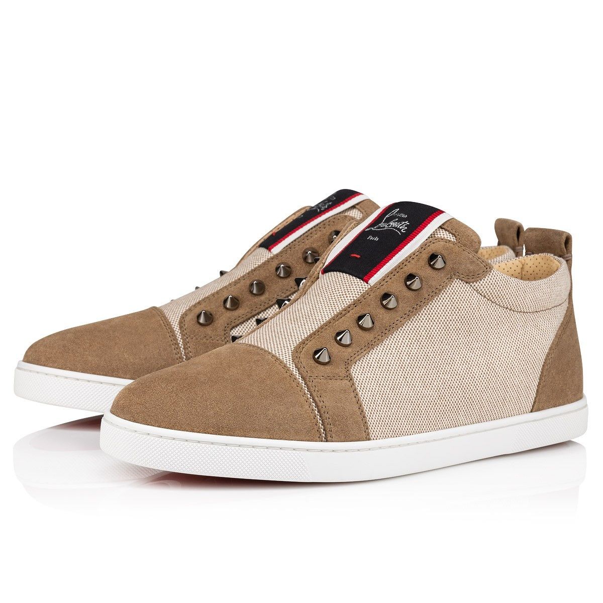 Christian Louboutin o1bcso1str0825 F.A.V Fique A Vontade in Brown/Beige Size US 9 / EU 42 - 1 Thumbnail
