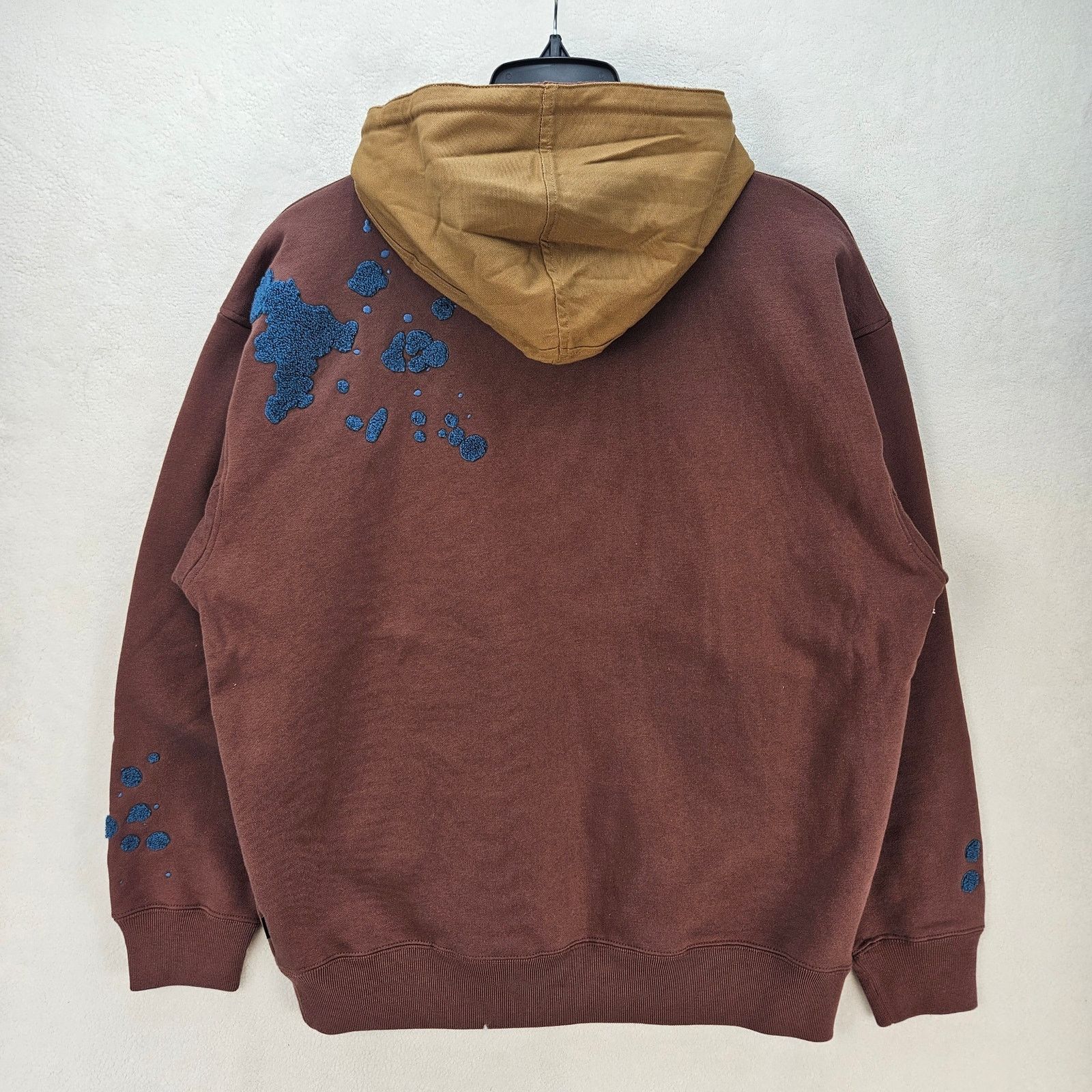 Converse CONVERSE X BANDULU MEN'S SMALL COLLAB PULLOVER HOODIE BROWN Size US S / EU 44-46 / 1 - 6 Thumbnail