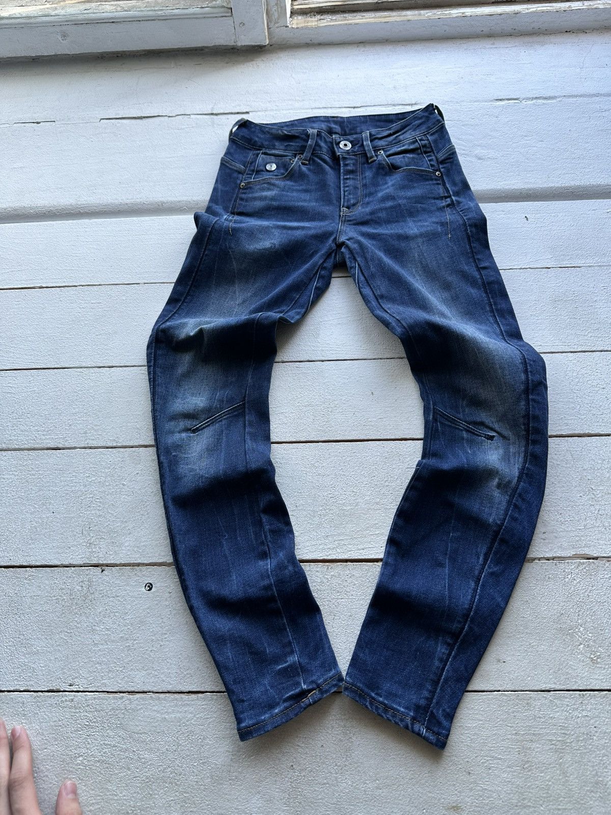 G-Star VNTG🚨G STAR RAW Jeans AVANT GARDE Washed Denim y2k Size 34" / US 12 / IT 48 - 1 Thumbnail
