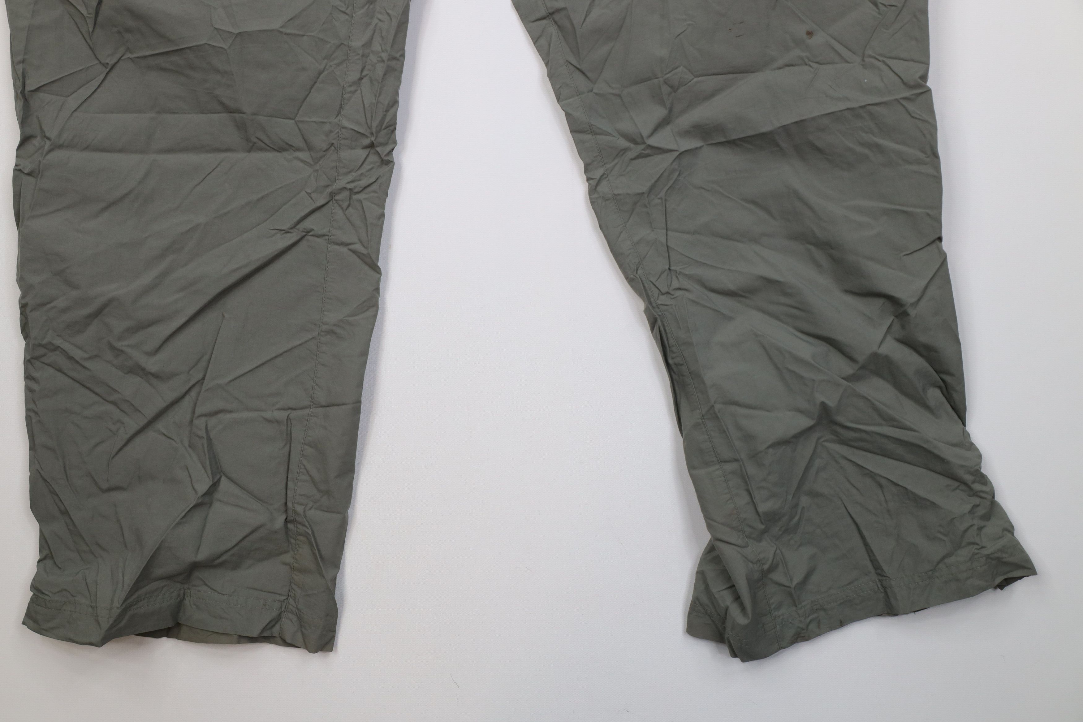 Izod Vintage 90s Y2K Izod Golf Packable Wide Leg Rain Pants Green Size US 40 / EU 56 - 4 Thumbnail