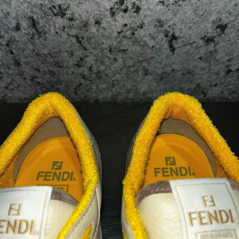 Fendi Fendi Match Beige Sneakers in Size 44 Size US 10 / EU 43 - 4 Thumbnail