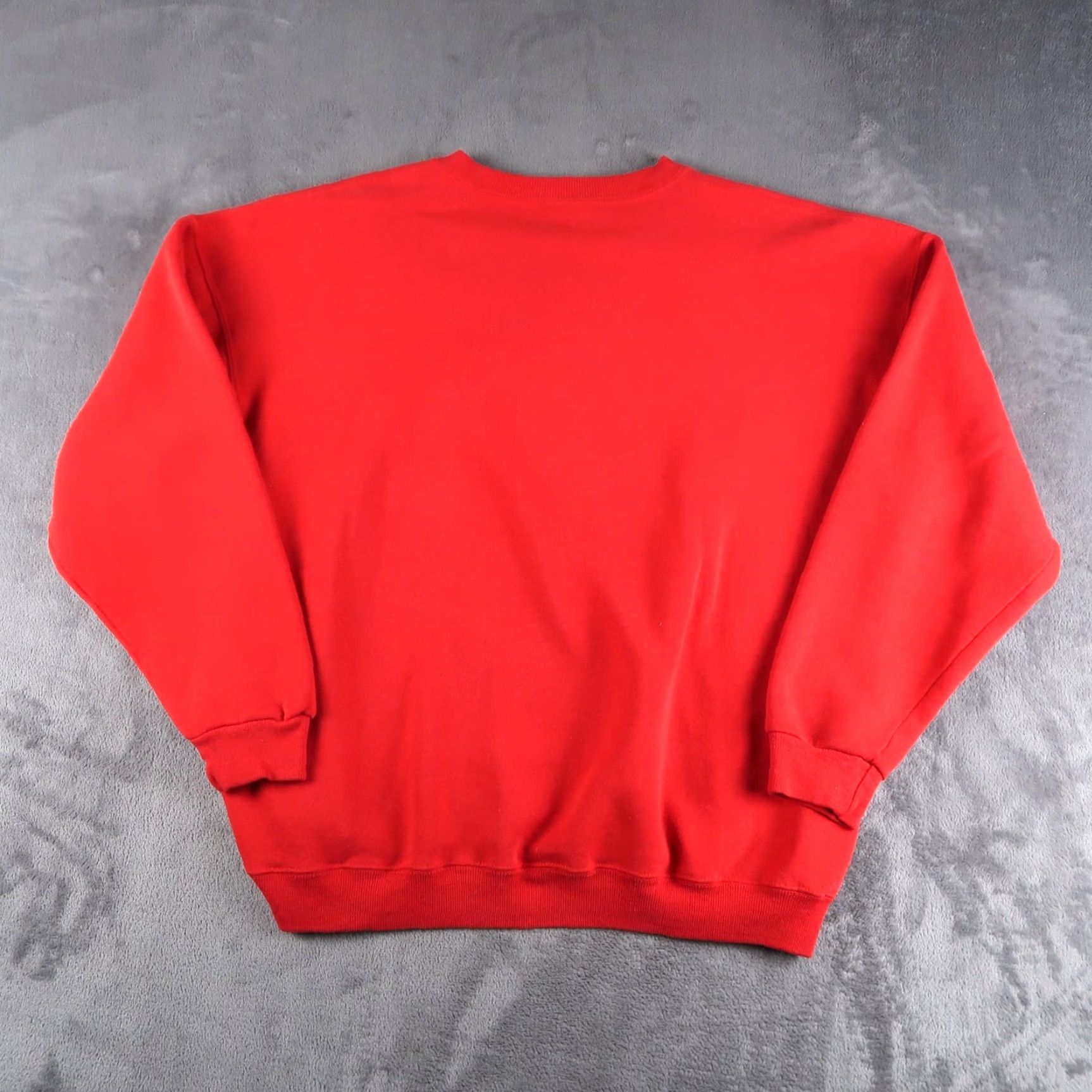 Nike VINTAGE Nike Flight Air Jordan Sweatshirt Crewneck XL Red USA 90s 80s Graphic Print Men Size US XL / EU 56 / 4 - 2 Thumbnail