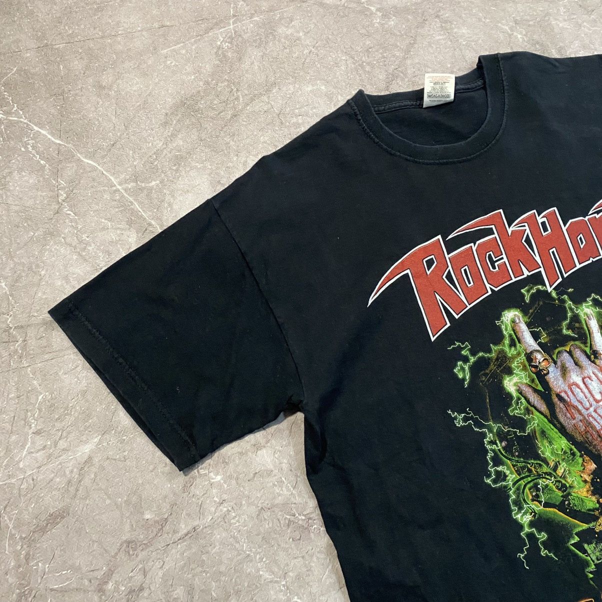 Band Tees × Vintage VINTAGE ROCK HARD TEE BIG LOGO FESTIVAL 2007 Size US M / EU 48-50 / 2 - 2 Thumbnail