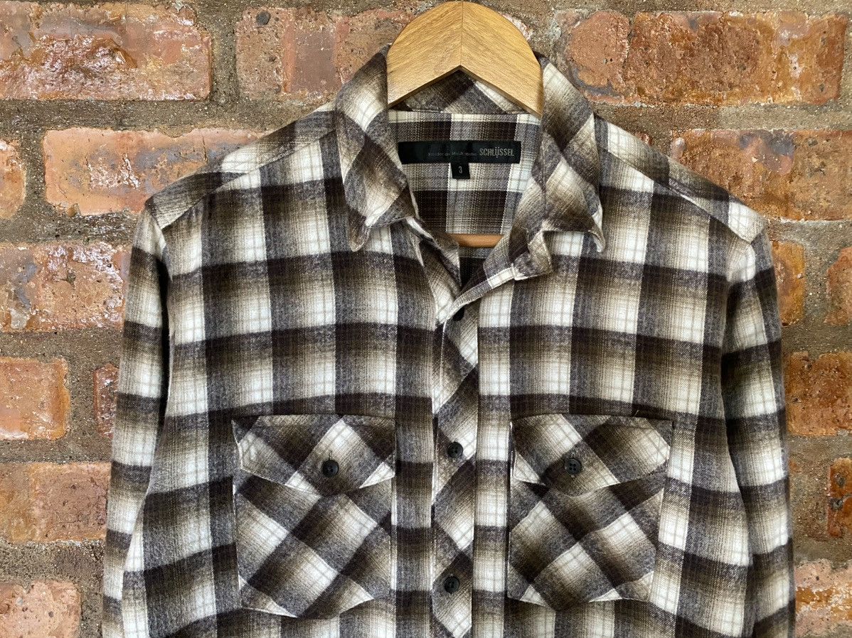 Japanese Brand × Obelisk × Schlussel 🔥Shadow Flannel Size US L / EU 52-54 / 3 - 3 Thumbnail