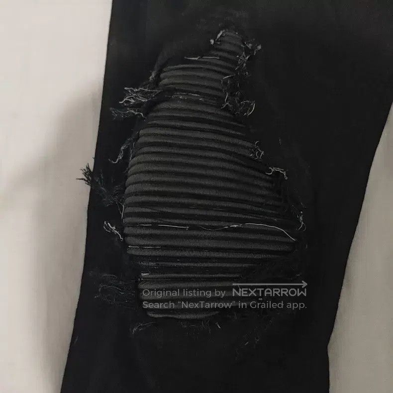 Amiri Amiri Size 31 Black leather jeans Size US 30 / EU 46 - 3 Thumbnail