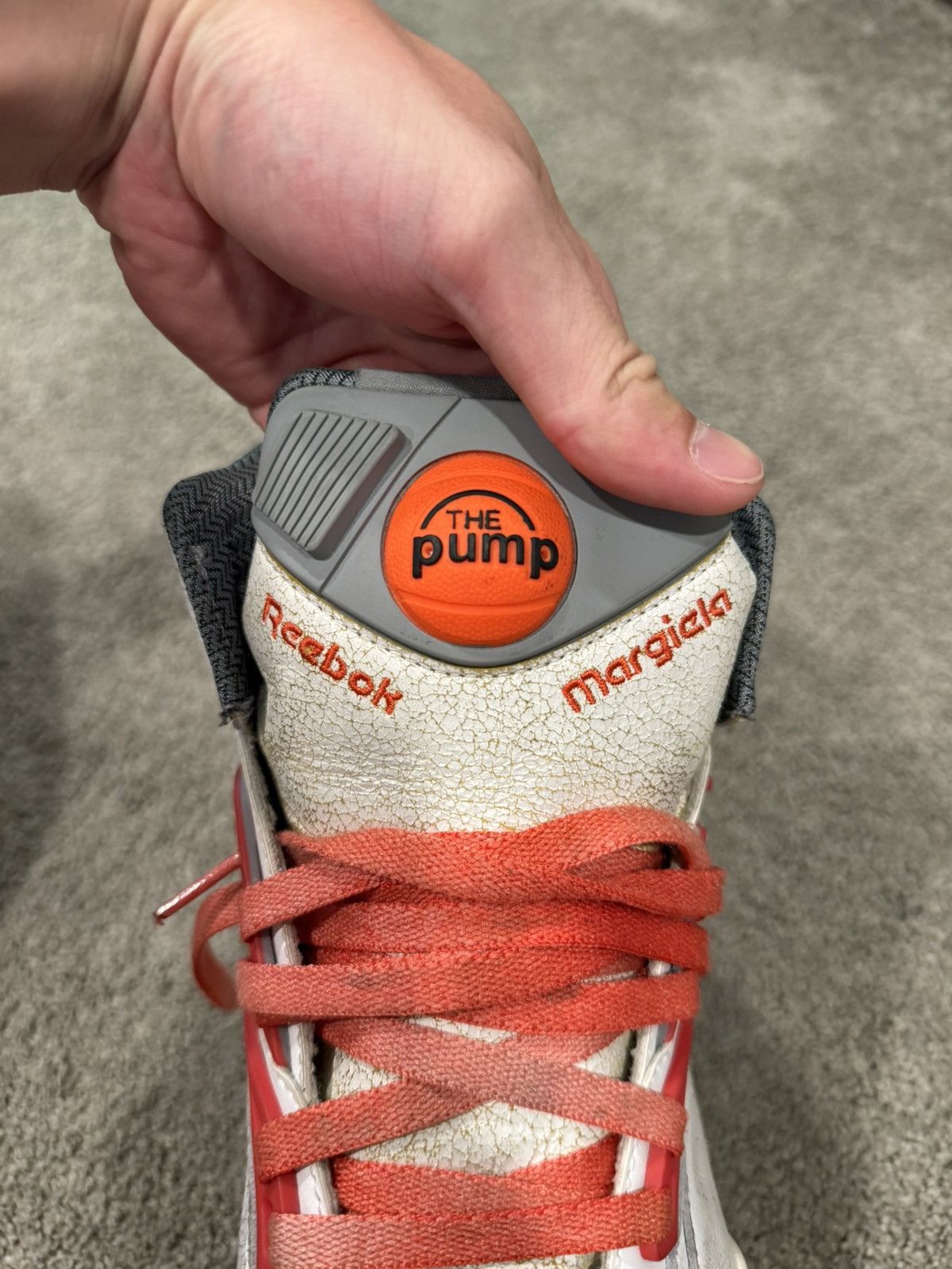 Maison Margiela × Reebok Maison Margiela Reebok TZ Pump Size US 12 / EU 45 - 6 Thumbnail