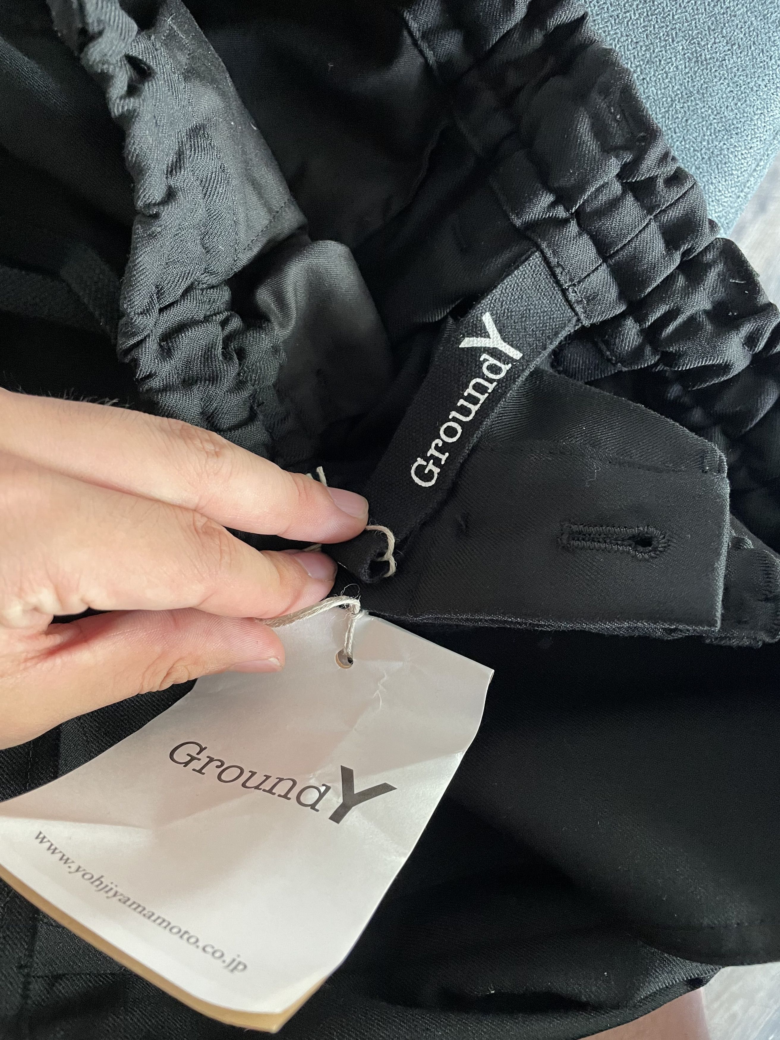 Yohji Yamamoto BRAND NEW Ground Y T/W GABARDINE MILITARY CARGO PANTS 24fw Size US 32 / EU 48 - 5 Thumbnail
