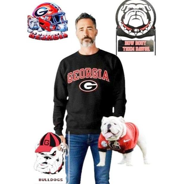 Champion Vintage Champions Georgia Bulldogs Sweatshirt UGA Dawgs Uni Size US S / EU 44-46 / 1 - 3 Thumbnail