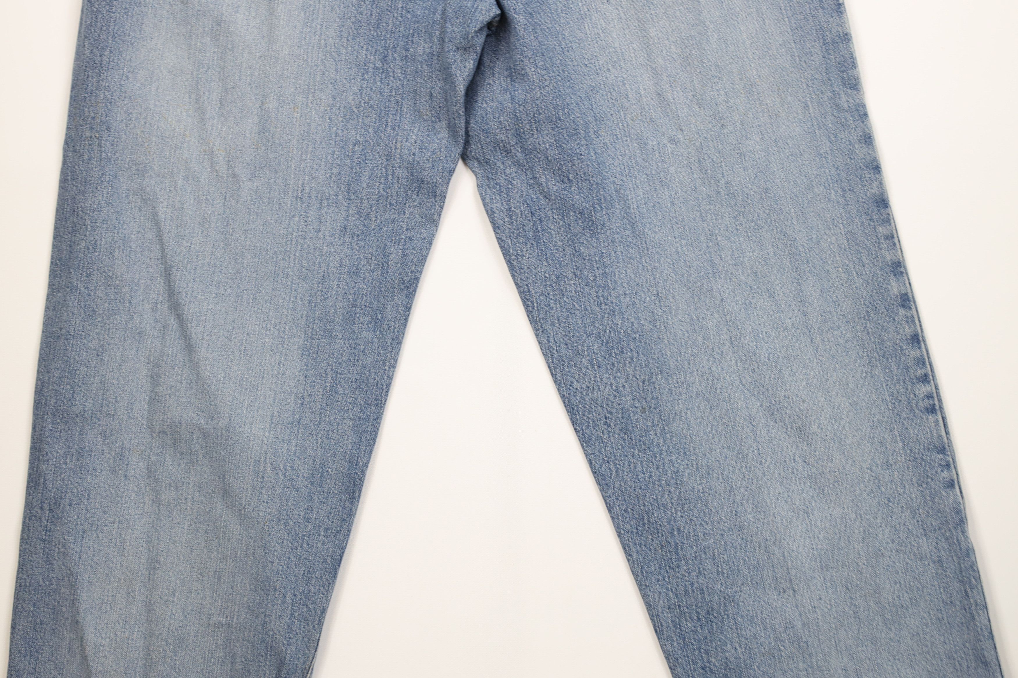 Guess Vintage 90s Guess Baggy Fit Wide Leg Denim Jeans Blue Size US 38 / EU 54 - 13 Thumbnail