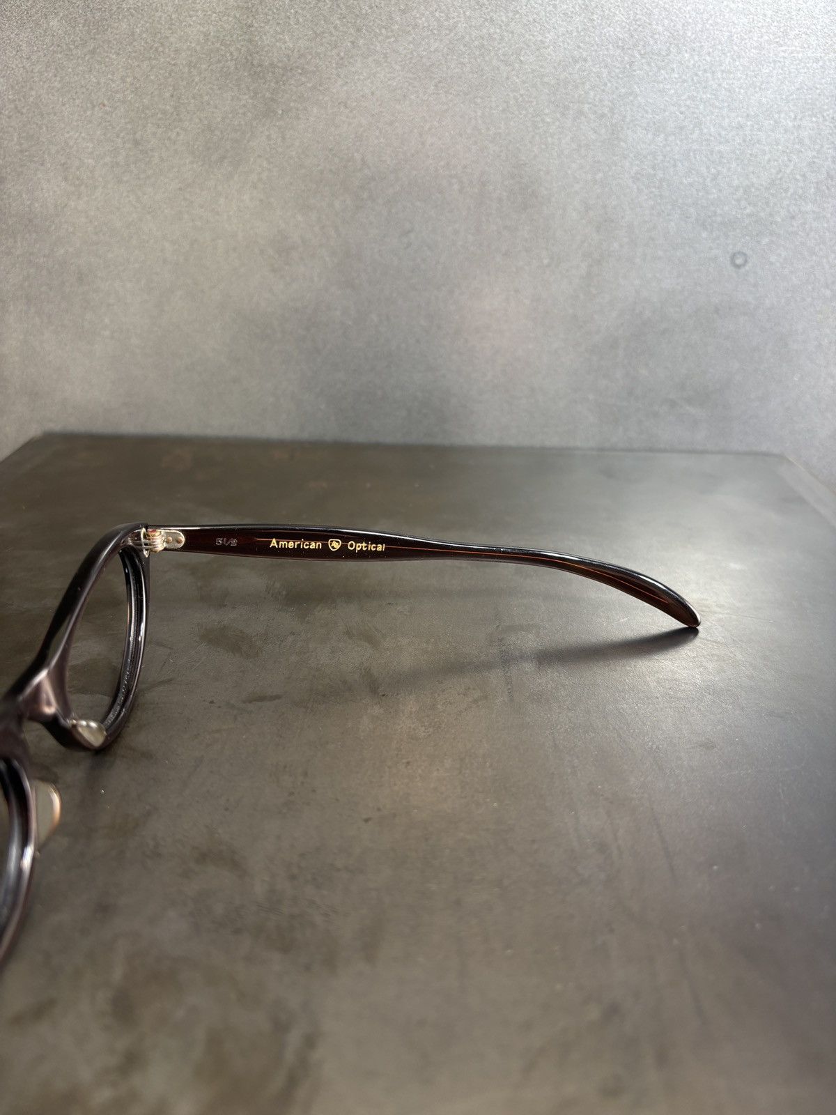 American Optical 1960s American Optical Eyeglasses Frame 50s True Vintage Cat Size ONE SIZE - 4 Thumbnail