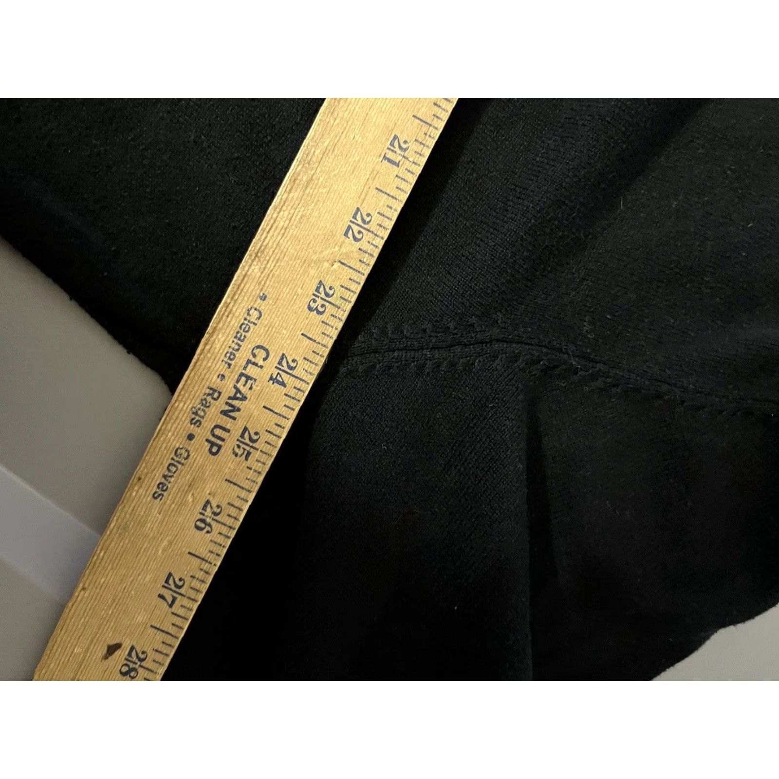 Van Heusen Van Heusen Flex V-Neck Black Cotton Blend Sweater XXL Size US XXL / EU 58 / 5 - 5 Thumbnail