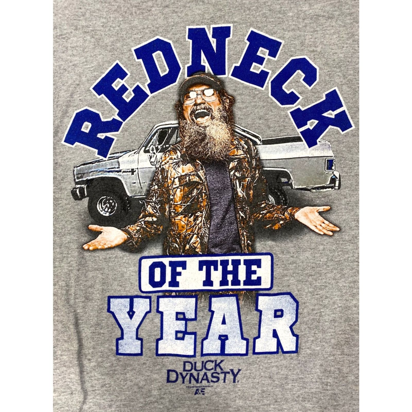 Gildan REDNECK OF THE YEAR Uncle Si DUCK DYNASTY Short Sleeve T Shirt #2049 MEN Gray Graphic Tee Vintage: No Crew Neck Size S Size US S / EU 44-46 / 1 - 2 Thumbnail