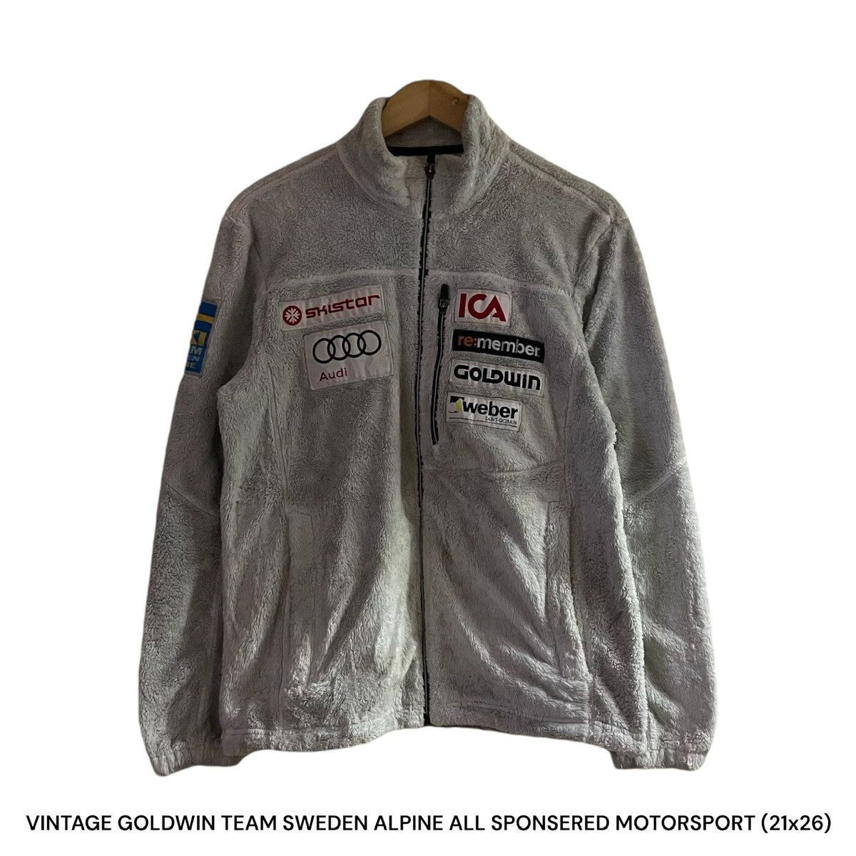 Audi VINTAGE GOLDWIN TEAM SWEDEN ALPINE ALL SPONSERED MOTORSPORT Size US M / EU 48-50 / 2 - 1 Thumbnail