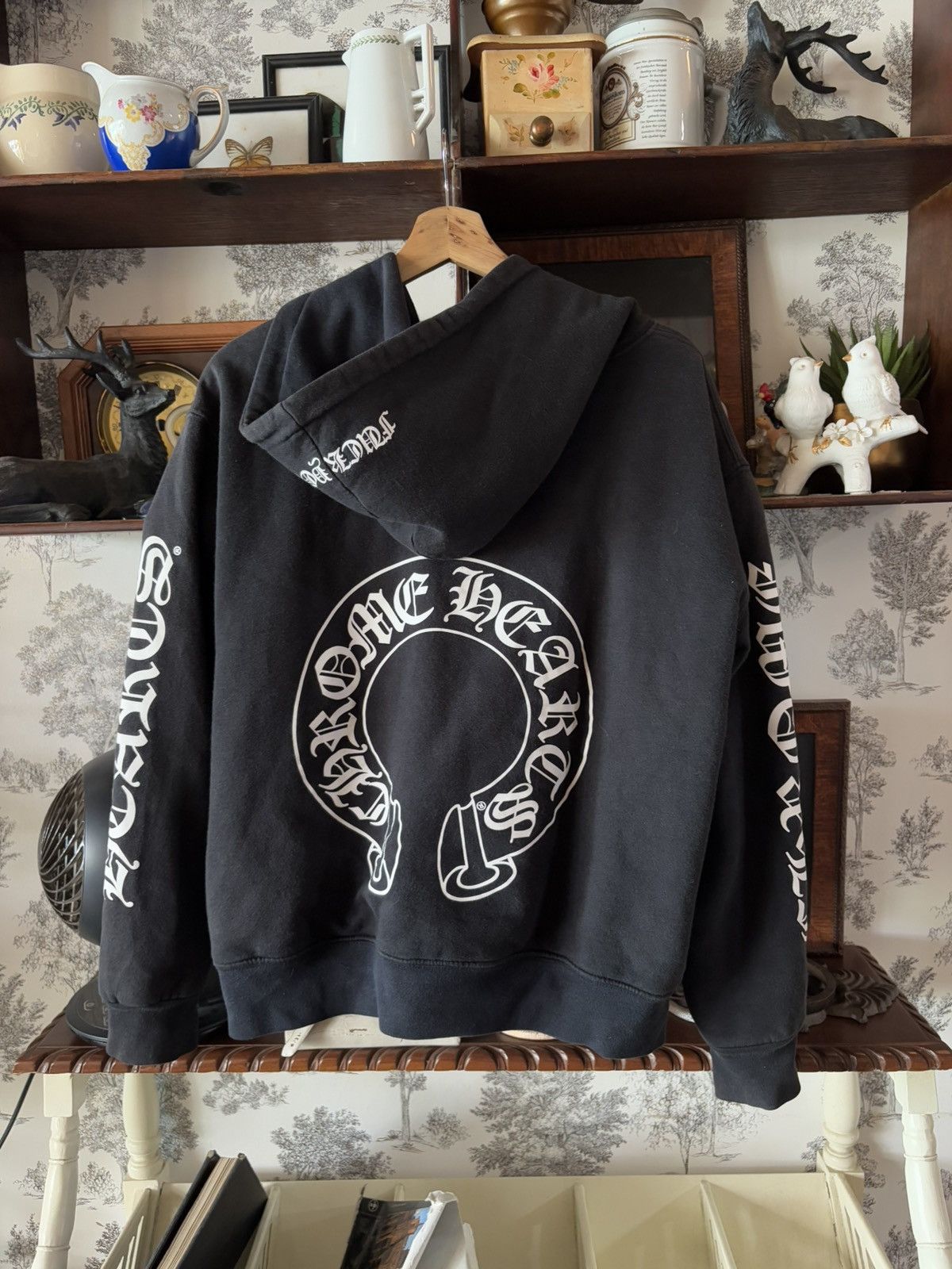 Chrome Hearts × Vintage Vintage Chrome heart Hoodie F*ck Size US M / EU 48-50 / 2 - 1 Thumbnail