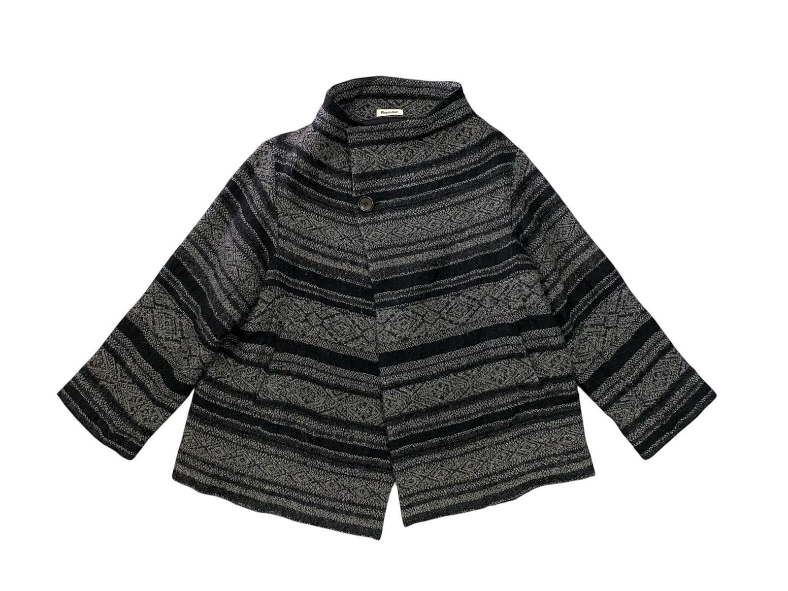Issey Miyake Vtg Plantation By Issey Miyake Wool Jacket Size M / US 6-8 / IT 42-44 - 1 Thumbnail