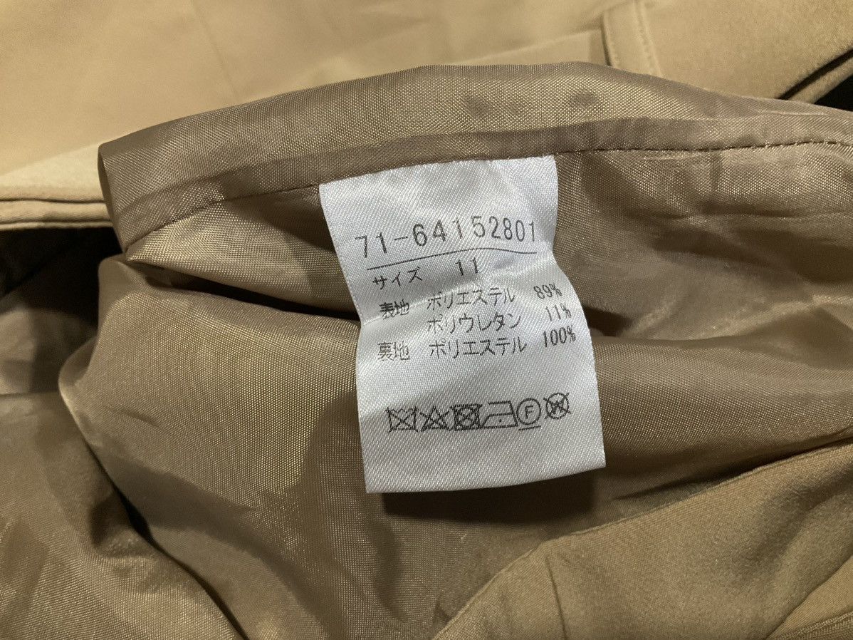 Hysteric Glamour × Japanese Brand × Yohji Yamamoto 🔥Sick Japanese Ined By Yohji Double Layer Asymmetric Skirt Size 29" - 7 Thumbnail