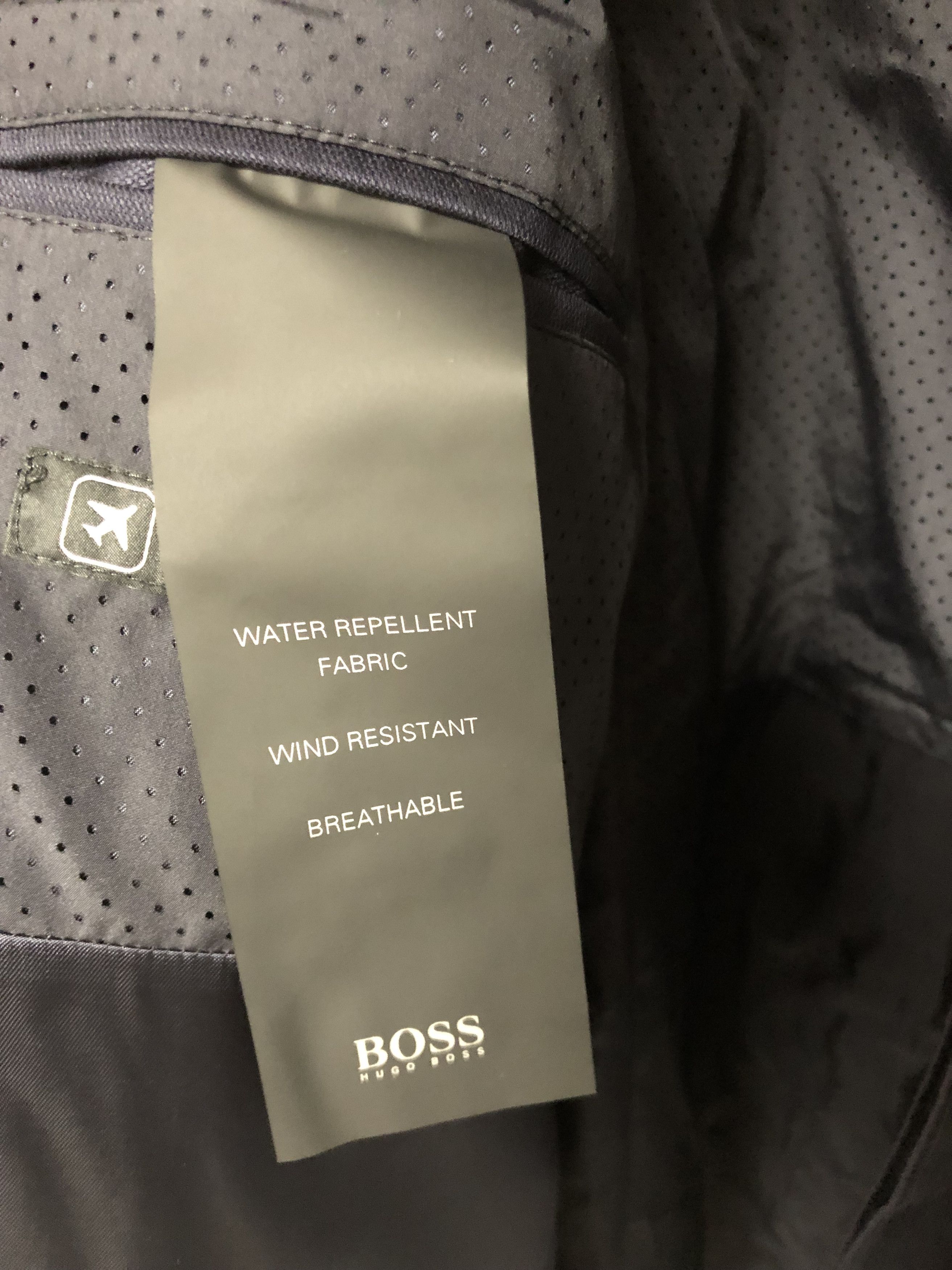 Hugo Boss Boss Marzotto Virgin Wool Car Coat Water Wind Repellent Size US L / EU 52-54 / 3 - 19 Thumbnail