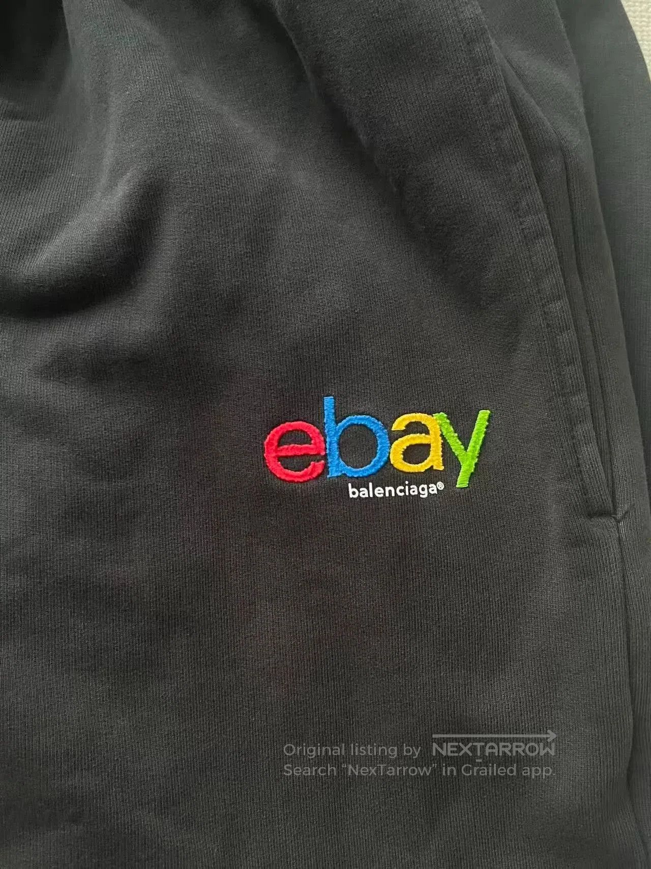 Balenciaga Balenciaga Black Knitted Wide-Leg Trousers. Size 26" / US 2 / IT 38 - 3 Thumbnail