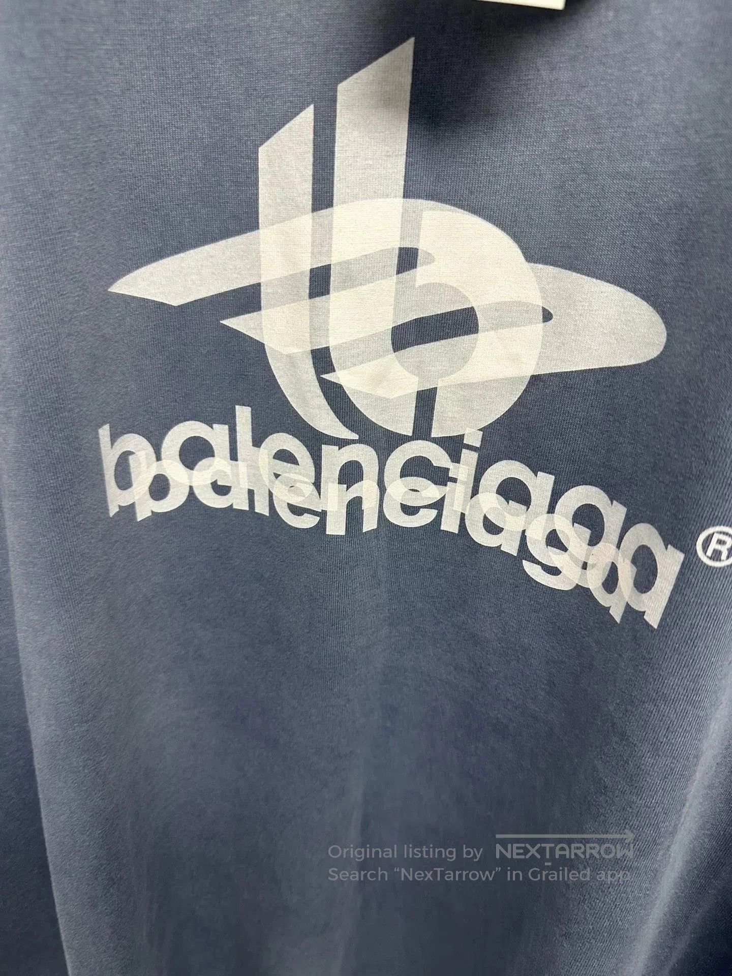 Balenciaga Balenciaga Phantom Overlapping Logo T-Shirt. Size US XL / EU 56 / 4 - 3 Thumbnail
