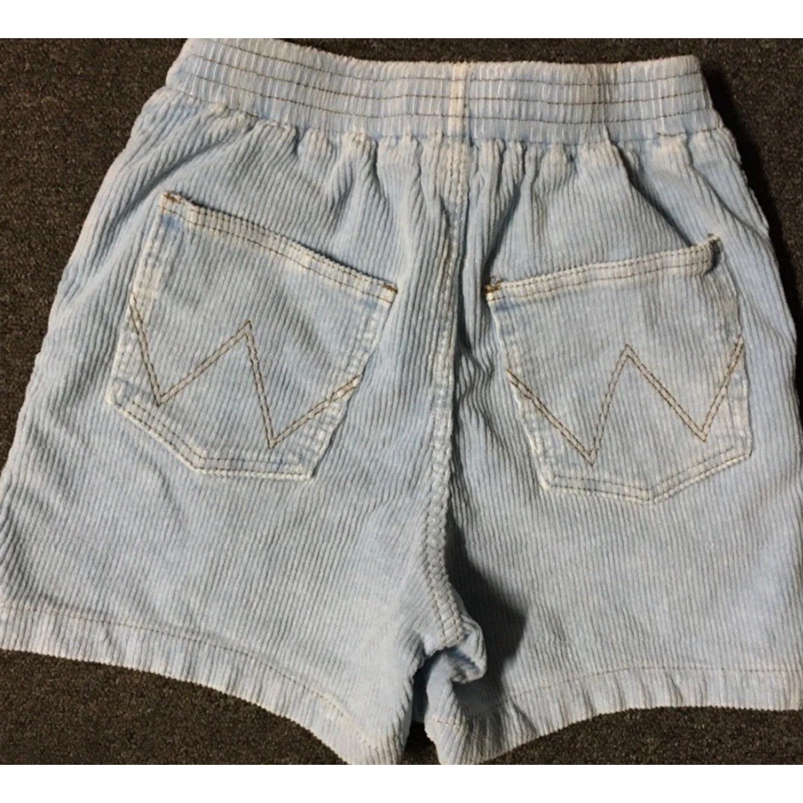 Ocean Pacific VINTAGE Billabong Wrangler Corduroy Shorts Beach Surf Skate OP Quiksilver Dogtown Womens 25 Blue 90s Jazz Punk Rock Size 42" / US 20 - 3 Thumbnail