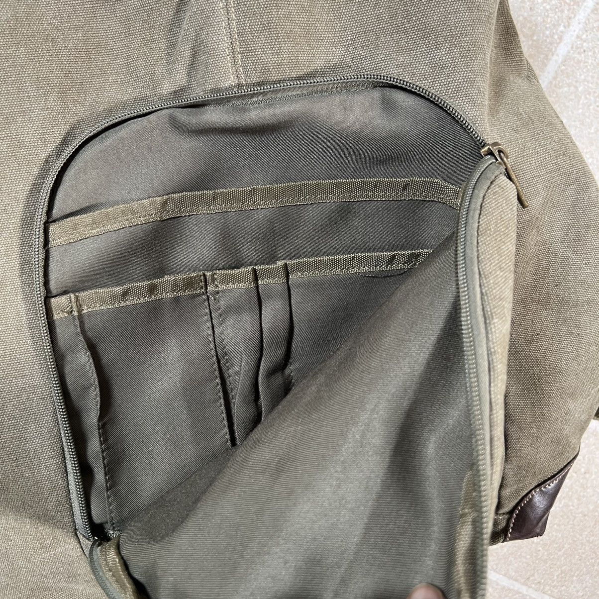 Vintage Cargoit Green Dual Strap Military Mountain Backpack Green Size ONE SIZE - 8 Thumbnail