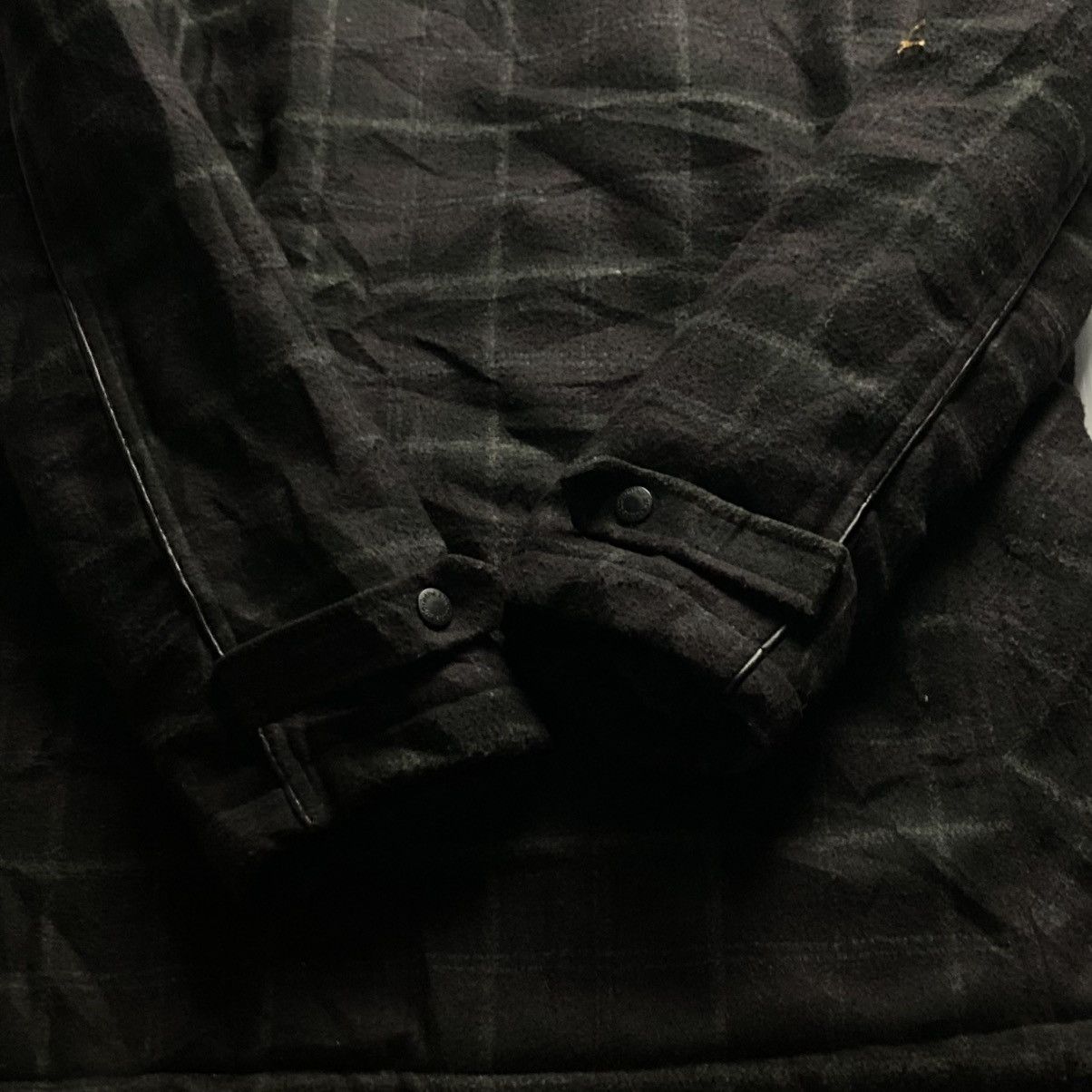 If Six Was Nine 🇯🇵 IN THE ATTIC HOMME CHECKERED FUR HOODIE JACKET Size US XL / EU 56 / 4 - 11 Thumbnail