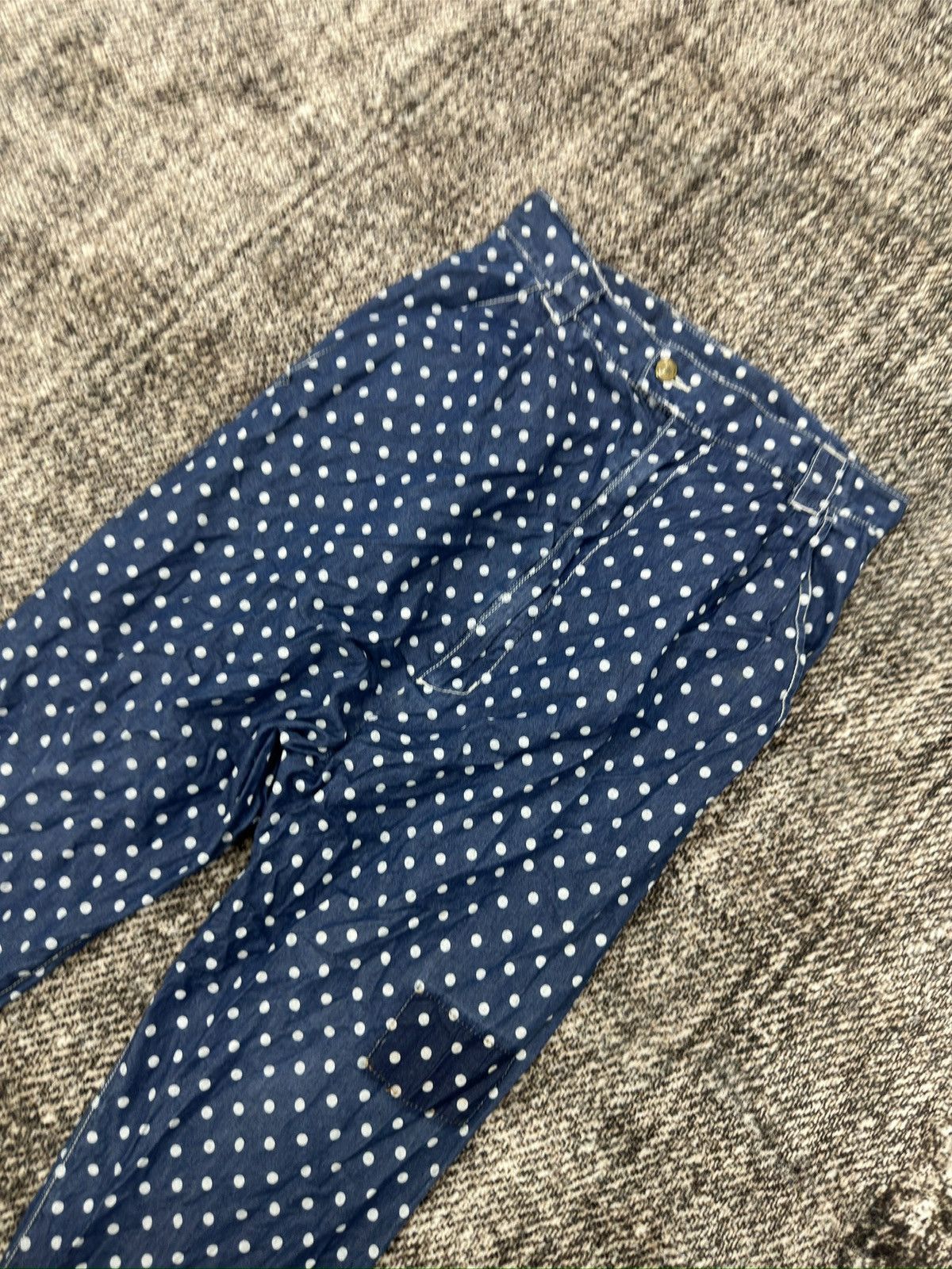 Issey Miyake × Japanese Brand × mercibeaucoup Jevous Enprie by Issey Miyake High Rise Polkadot Pants Size US 30 / EU 46 - 3 Thumbnail