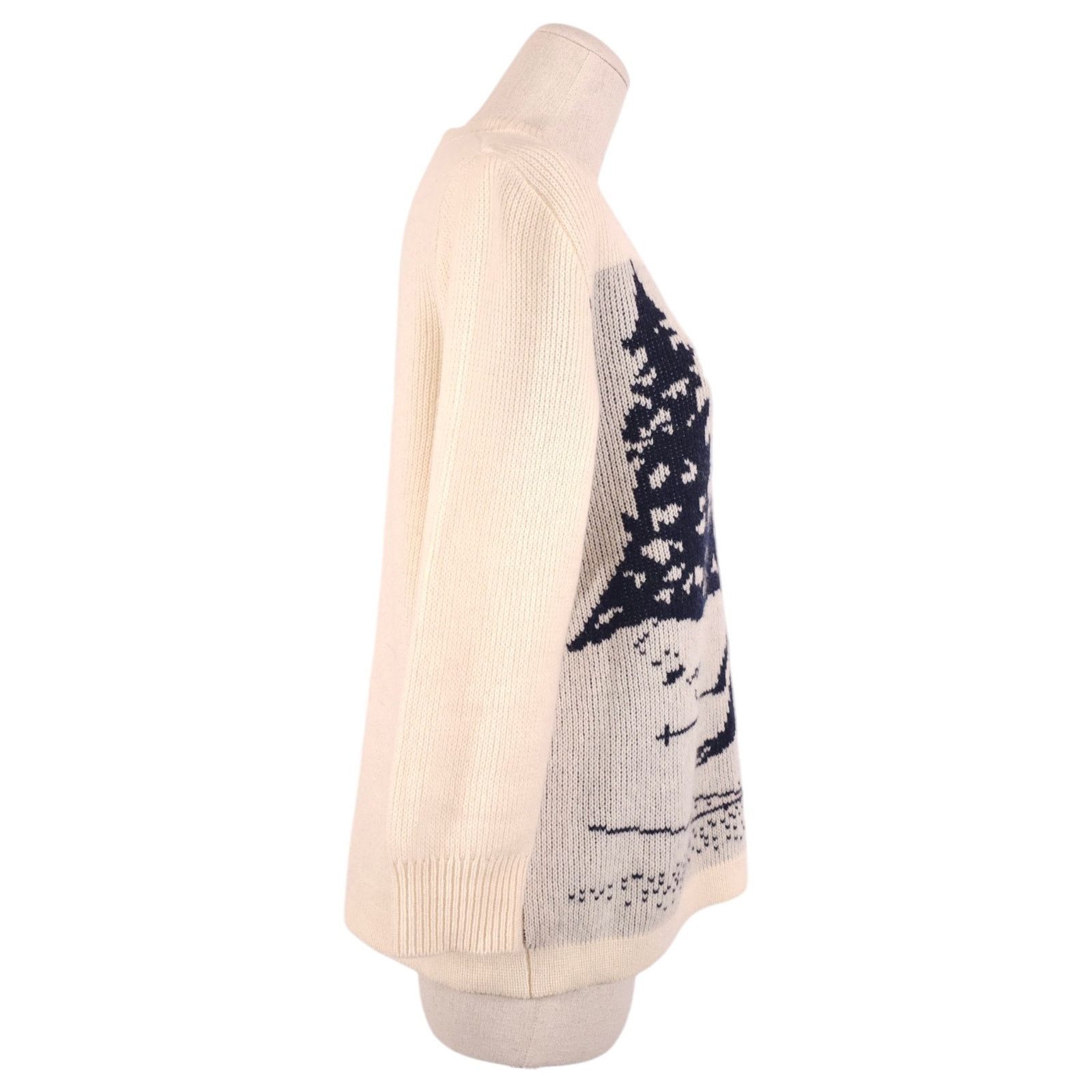 J.Crew J. Crew Ski Motif Wool Sweater Sz Medium Size M / US 6-8 / IT 42-44 - 4 Thumbnail