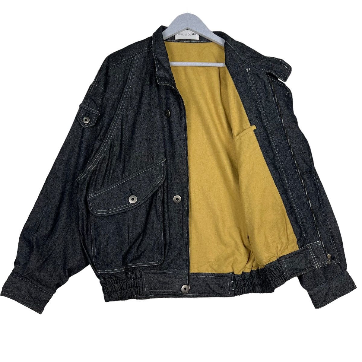 Issey Miyake 🔥 HOMME LIBRE CARGO UTILITY BOMBER JACKET Size US L / EU 52-54 / 3 - 9 Thumbnail
