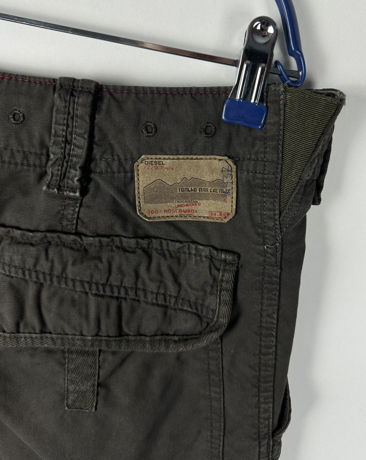Diesel Vintage Diesel Russian Moscow King Cobra Work Pants Size US 33 - 12 Thumbnail