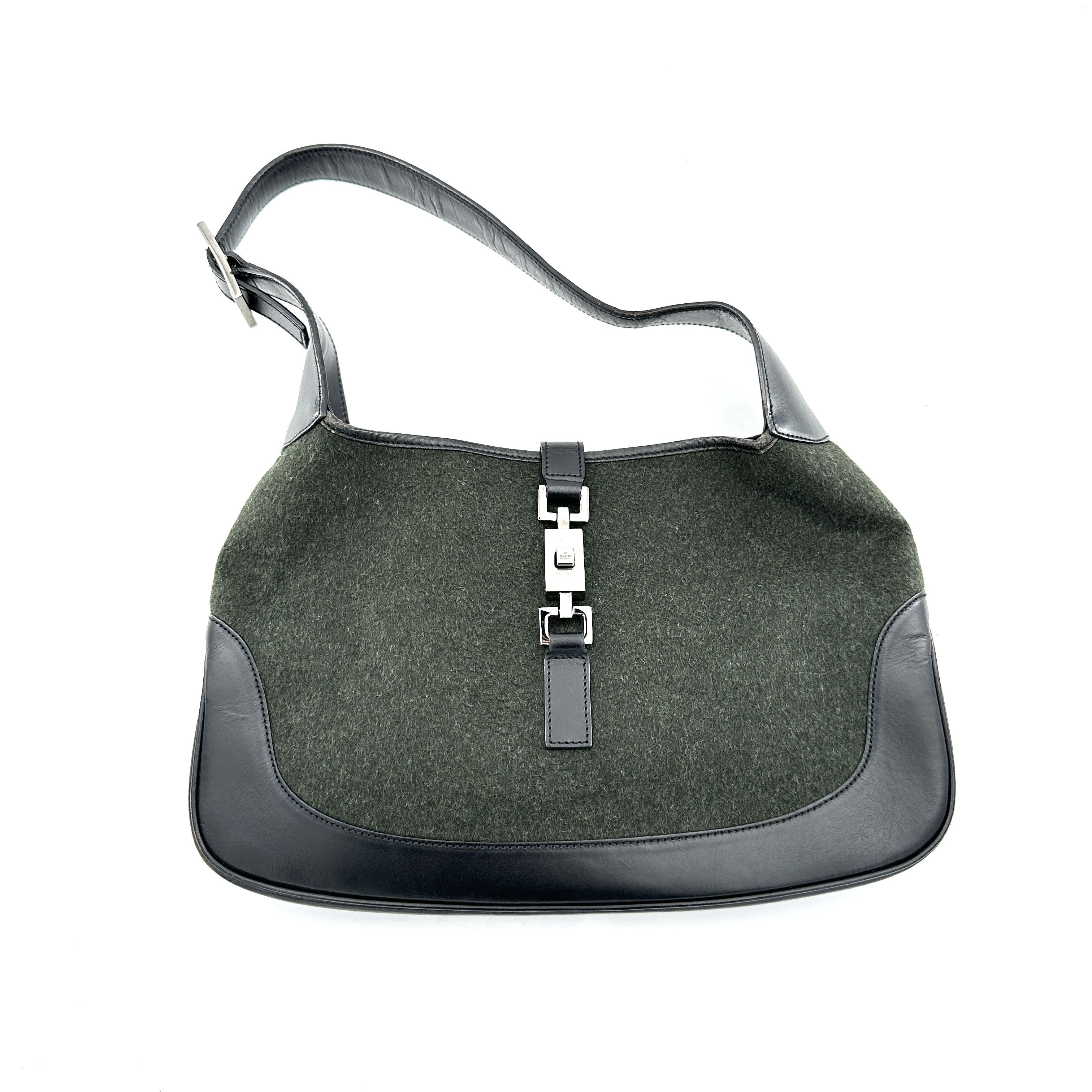 Gucci Gucci Jackie shoulder bag felt/leather 00133061705 B Size ONE SIZE - 1 Thumbnail