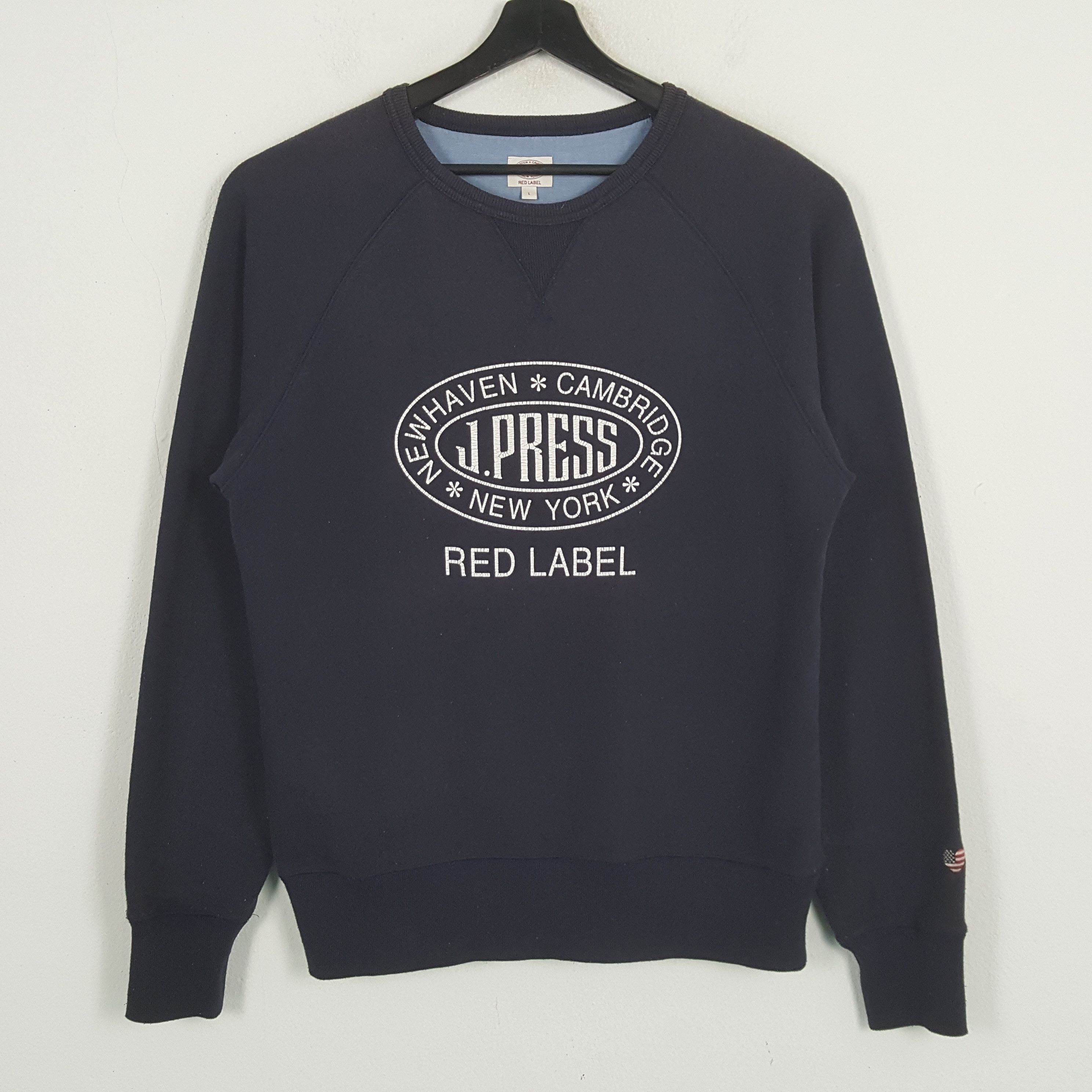 J.Press Red Label Japanese Brand Style Sweatshirt