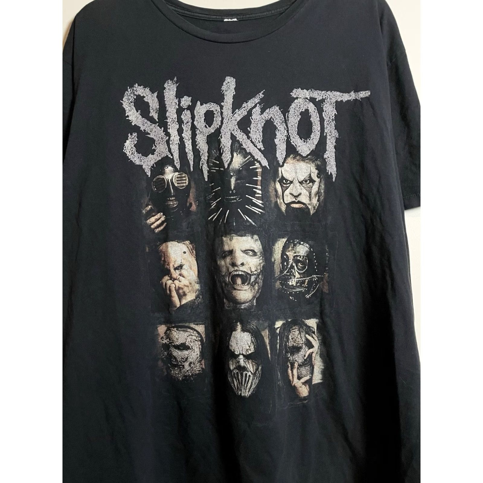 Vintage Slipknot Faces Shirt Mens 2XL Black Metal Band (A604) Size US XXL / EU 58 / 5 - 2 Thumbnail