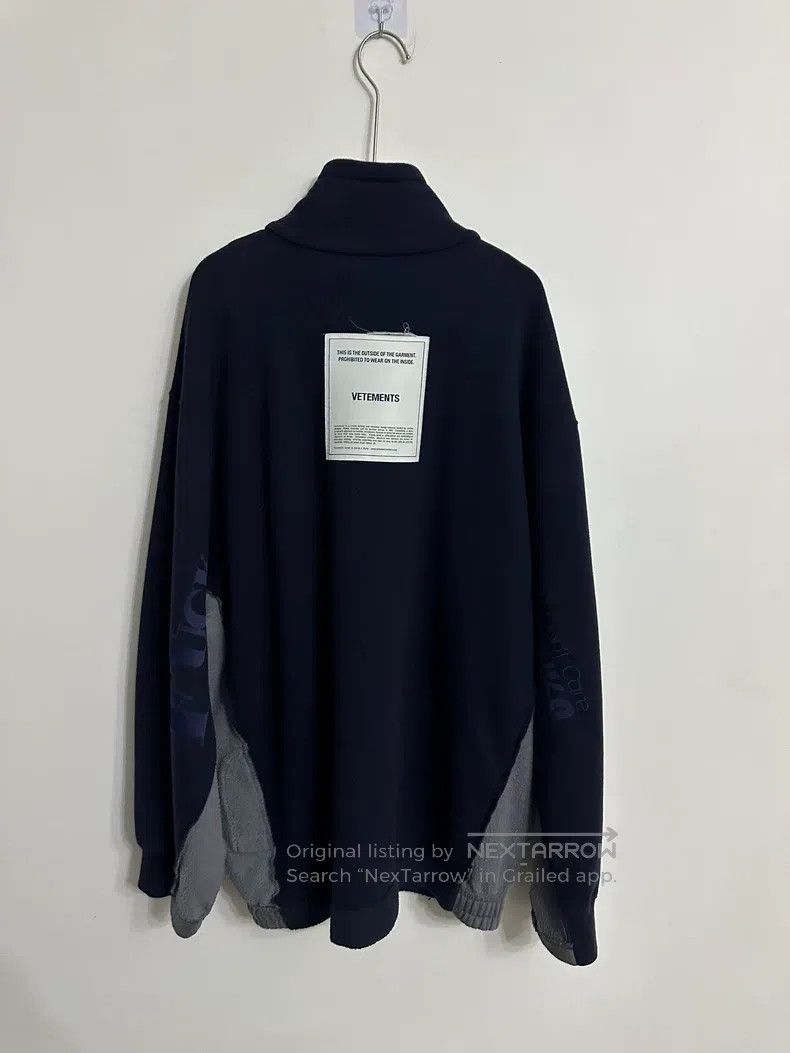 Vetements VETEMENTS Patch Half Zip Hoodie Size US M / EU 48-50 / 2 - 2 Thumbnail
