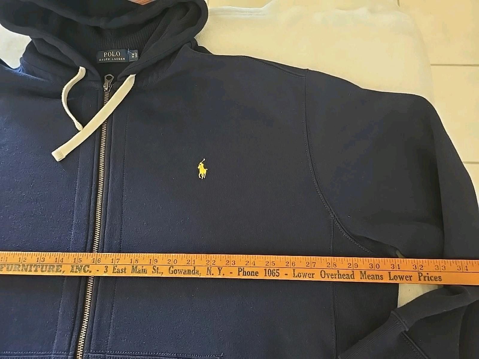 Polo Ralph Lauren Polo Ralph Lauren Hoodie Men's 3XB Zip Fleece Jacket Size US XXL / EU 58 / 5 - 7 Thumbnail