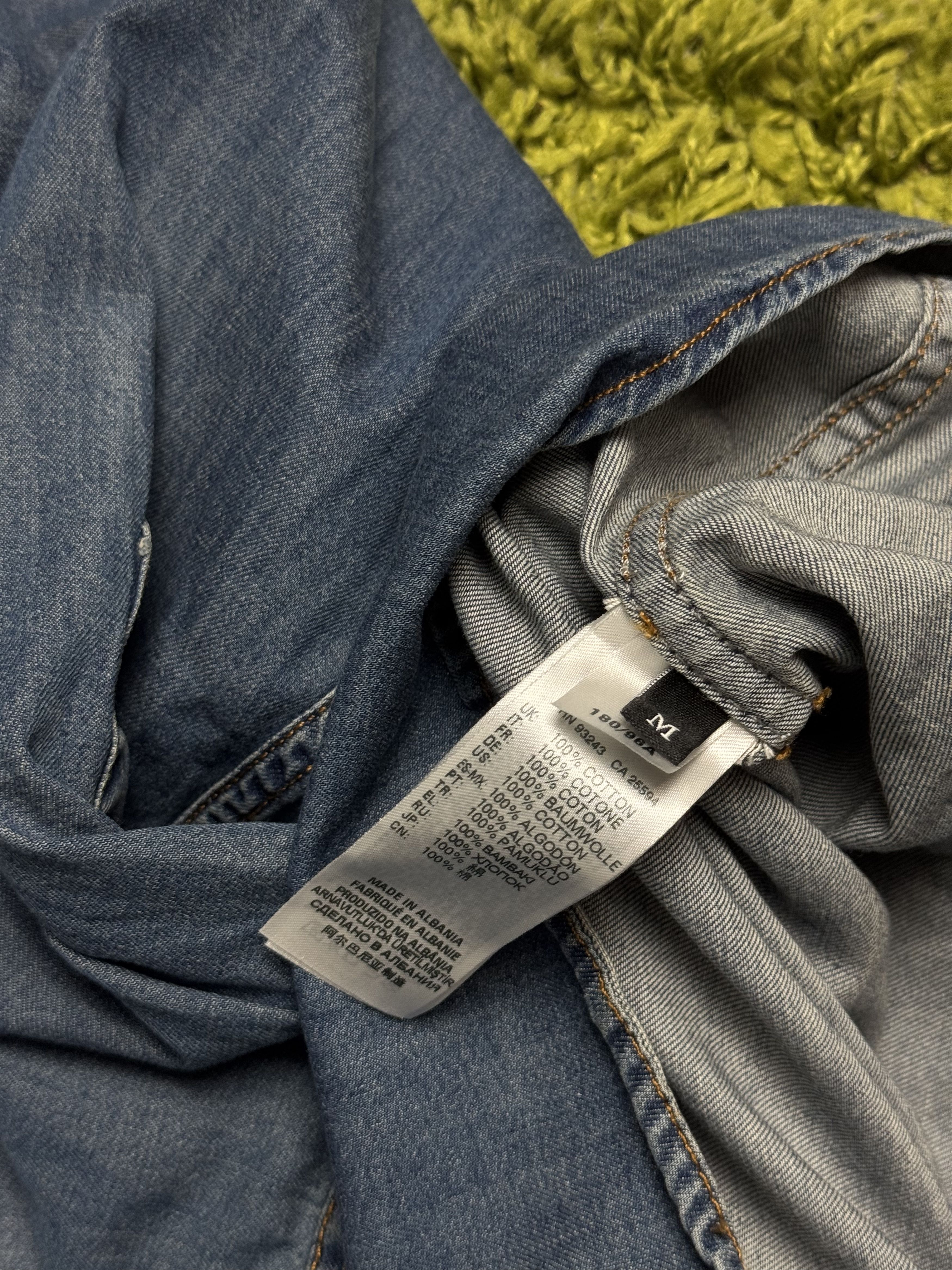 Diesel × Vintage Vintage Diesel Industry Jeans Shirt Button Up Y2K Size US M / EU 48-50 / 2 - 5 Thumbnail