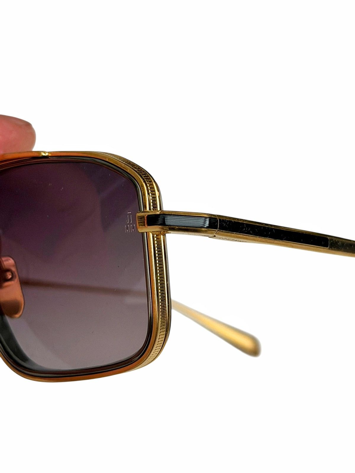 Jacques Marie Mage Earl 1/500 Titanium Sunglasses Size ONE SIZE - 6 Thumbnail
