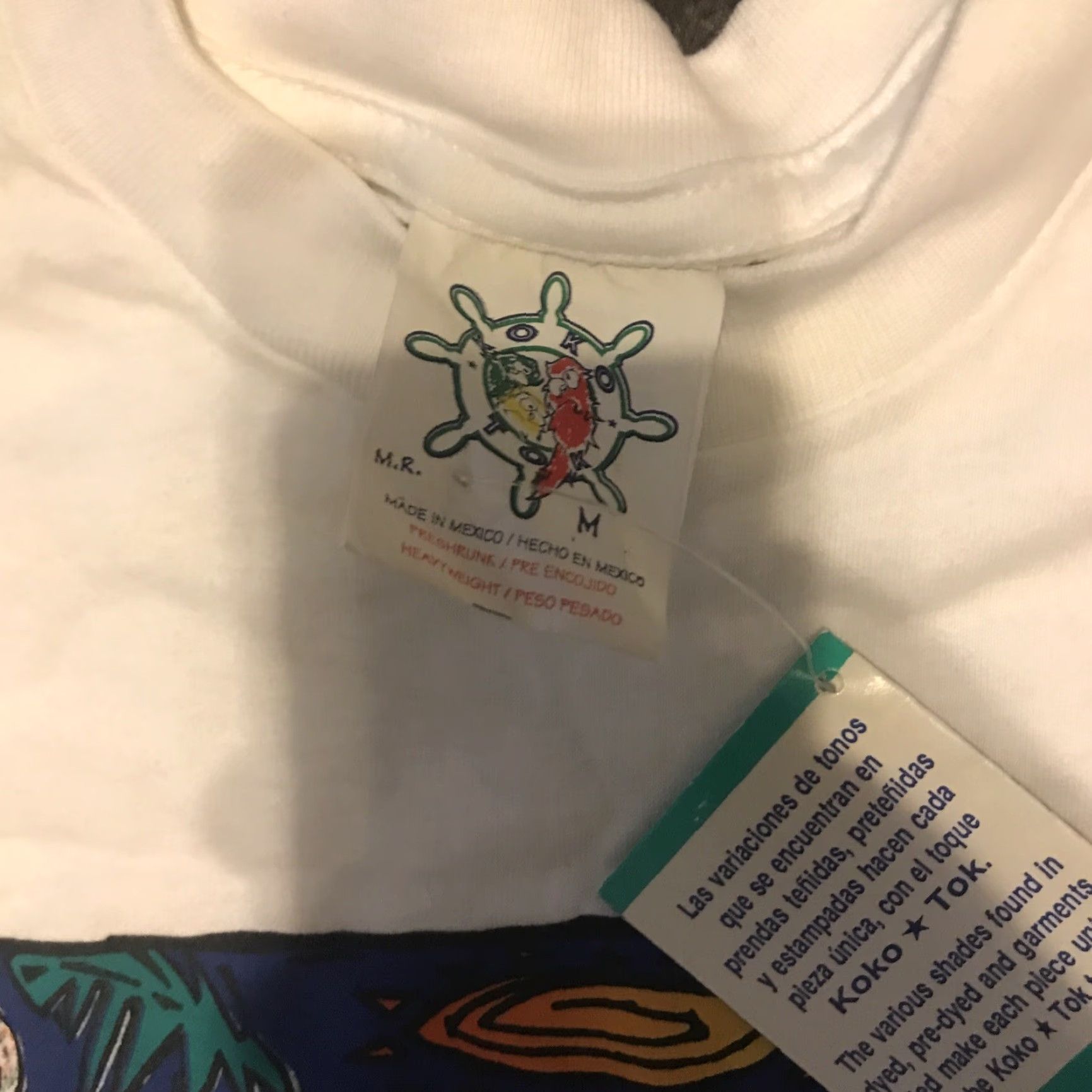 Vintage VINTAGE 90s Koko Tok Ixtapa T Shirt M White Mens Size US M / EU 48-50 / 2 - 3 Thumbnail