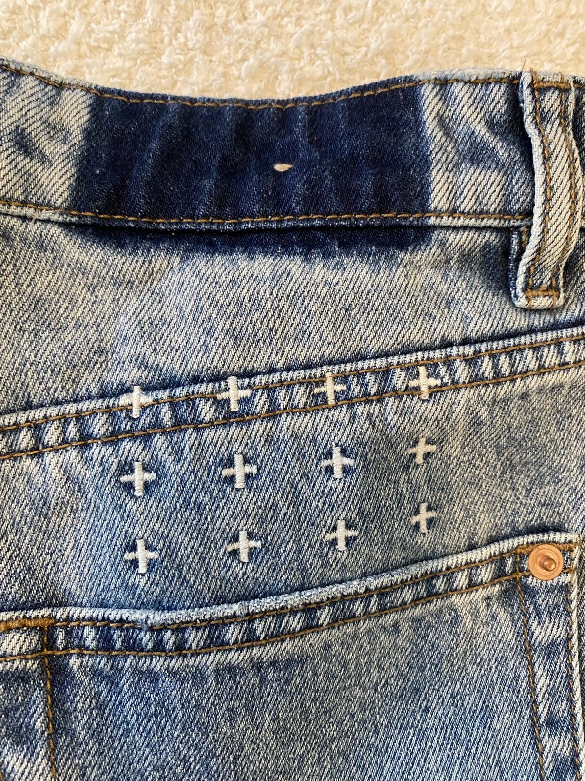 Ksubi Ksubi Playback Lifetime Dragged High-Rise Jeans Distressed Size 27" / US 4 / IT 40 - 8 Thumbnail