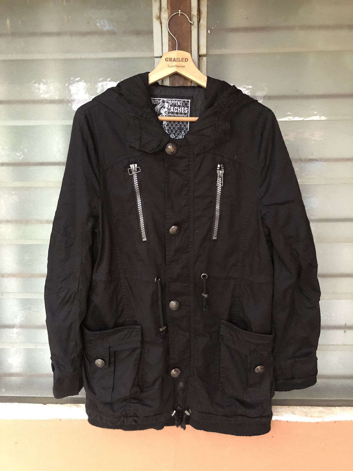 If Six Was Nine Japanese Punk Hoodie Jacket Size US S / EU 44-46 / 1 - 6 Thumbnail