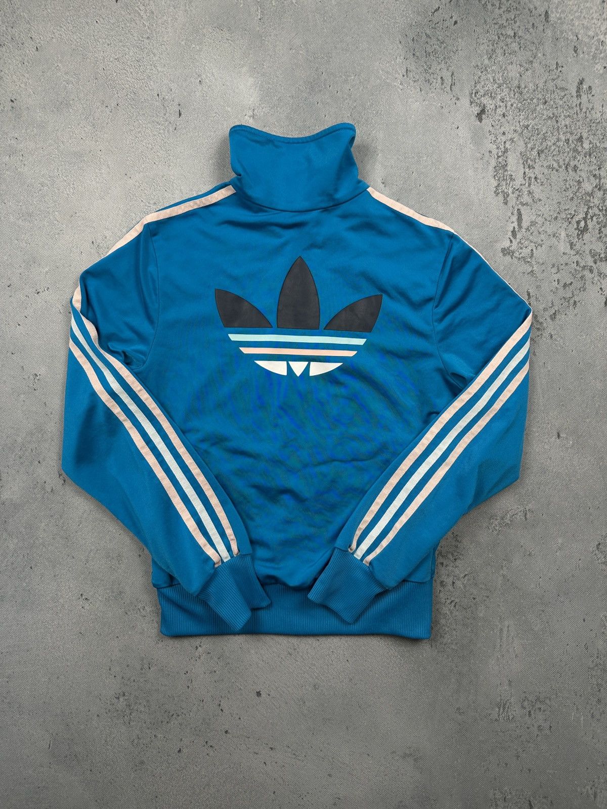 Adidas Vintage y2k Adidas Stripes Olympic Track Jacket Hype 90s 00s Size S / US 4 / IT 40 - 1 Thumbnail