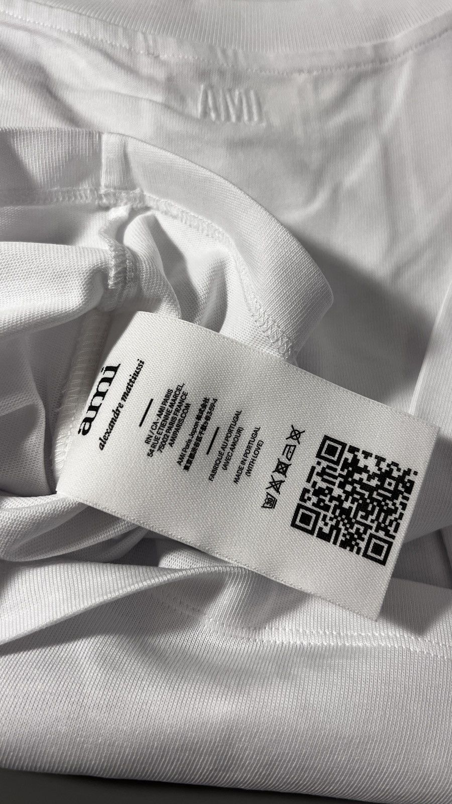AMI Ami Paris T-shirt Alexandre Mattiussi De Coeur Heart Size US M / EU 48-50 / 2 - 7 Thumbnail