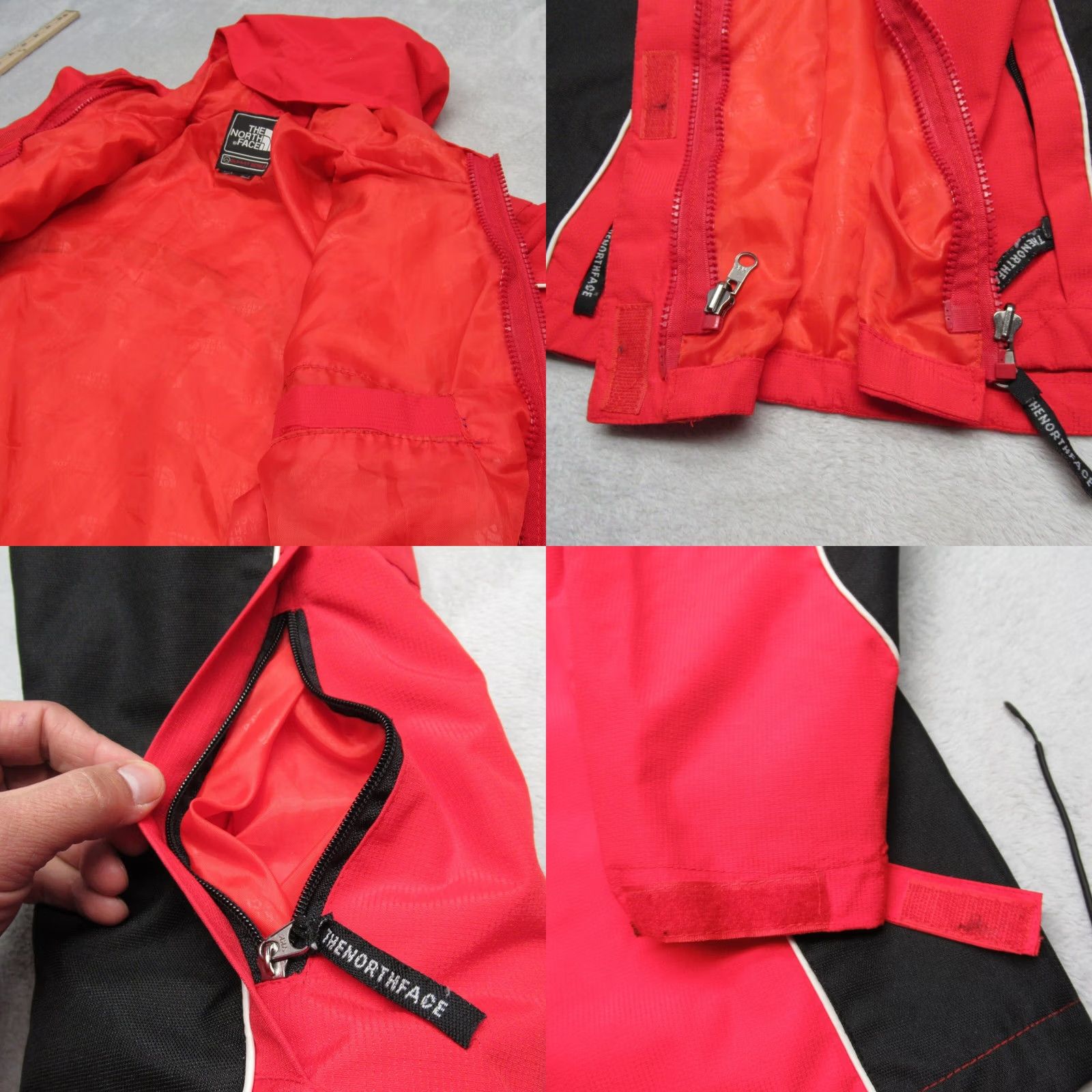 The North Face The North Face Summit Series Gore Tex Mens Small Jacket Red Hood 3in1 Shell 3-in-1 Jacket Zip Hiking Camping Casual Travel Mens Jacket Red Size US S / EU 44-46 / 1 - 10 Thumbnail