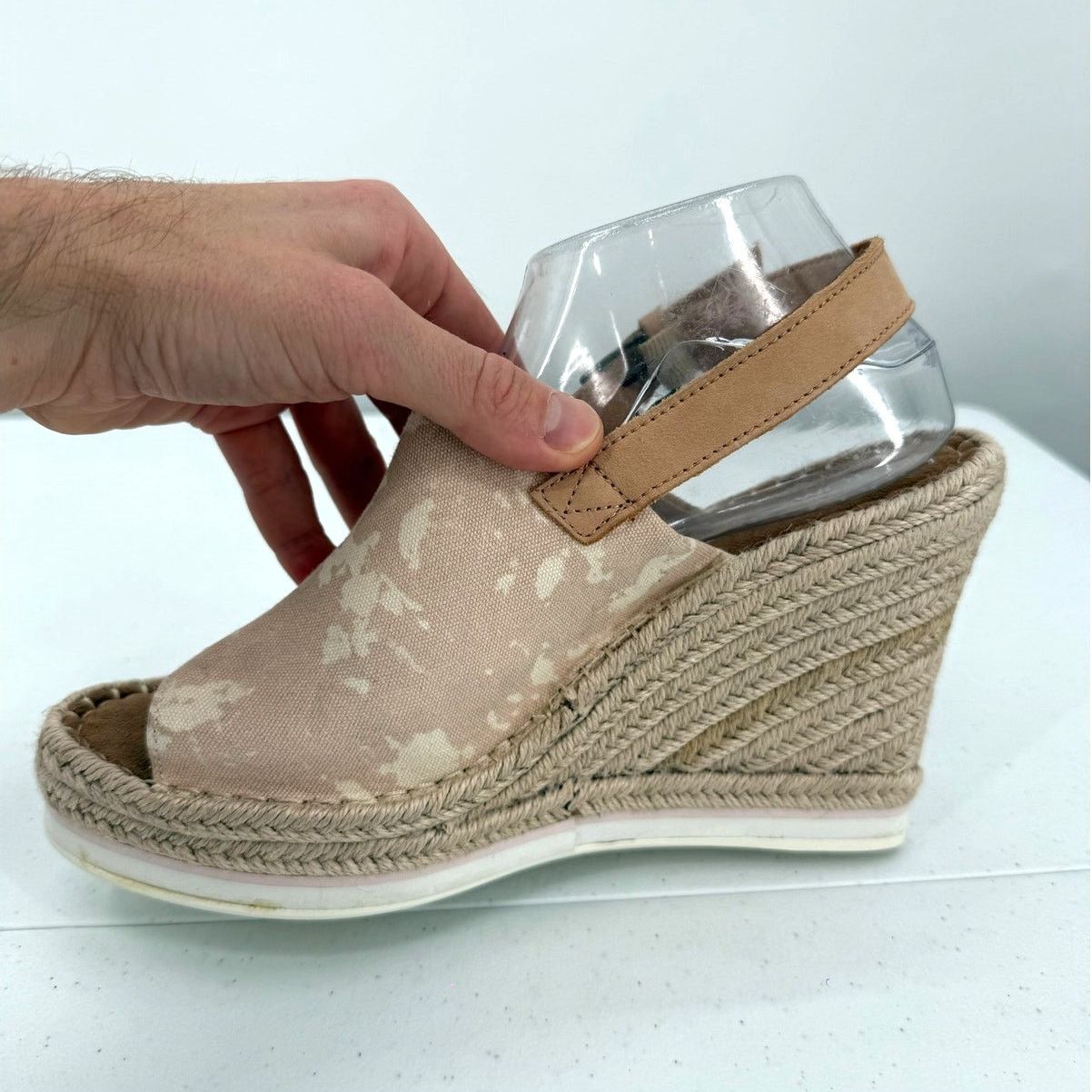 Toms TOMS Monica Natural Sand High Wedge Espadrille Sandal Size US 10 / IT 40 - 7 Thumbnail