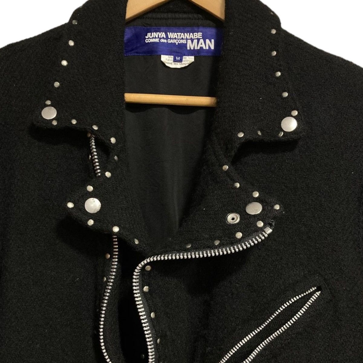 Comme des Garcons × Junya Watanabe Junya Watanabe stud riders jacket Size US M / EU 48-50 / 2 - 2 Thumbnail
