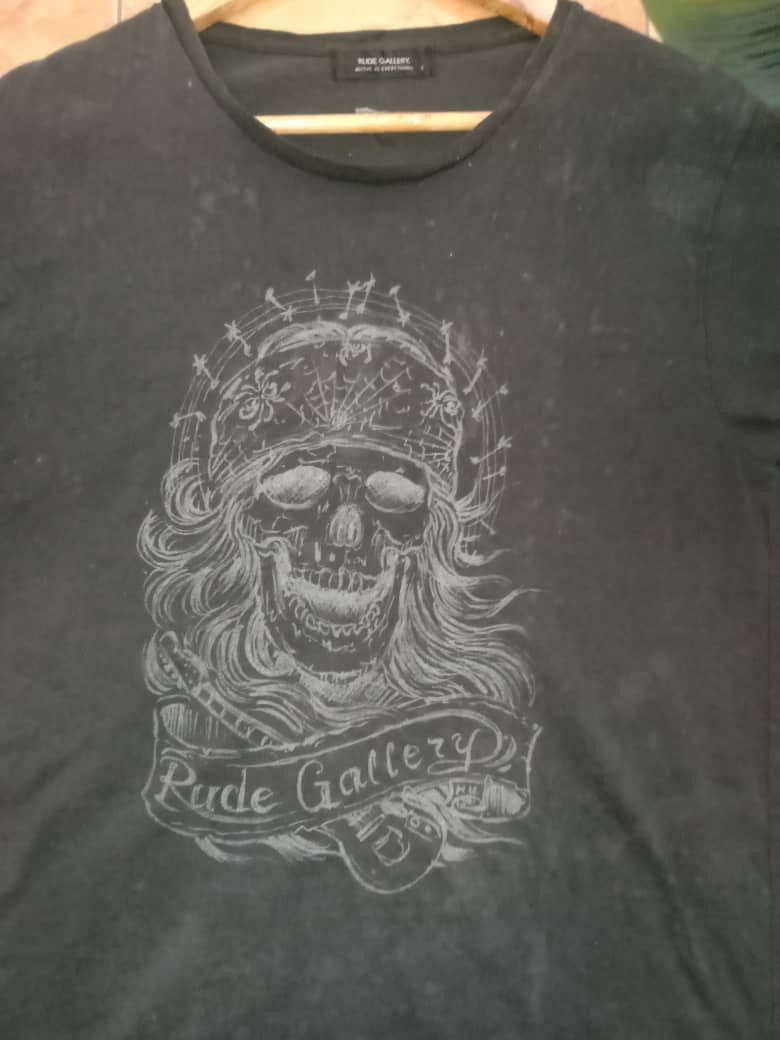 Vintage Rare RUDE GALLERY Or Die Punk Hardcore Shirt Size US M / EU 48-50 / 2 - 7 Thumbnail