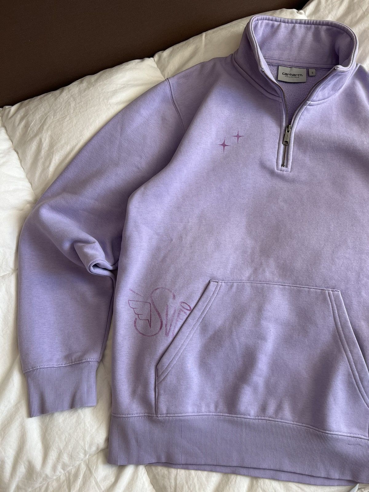 Carhartt Carhartt-WIP Chase Quarter-Zip High Neck Sweatshirt Size US S / EU 44-46 / 1 - 4 Thumbnail