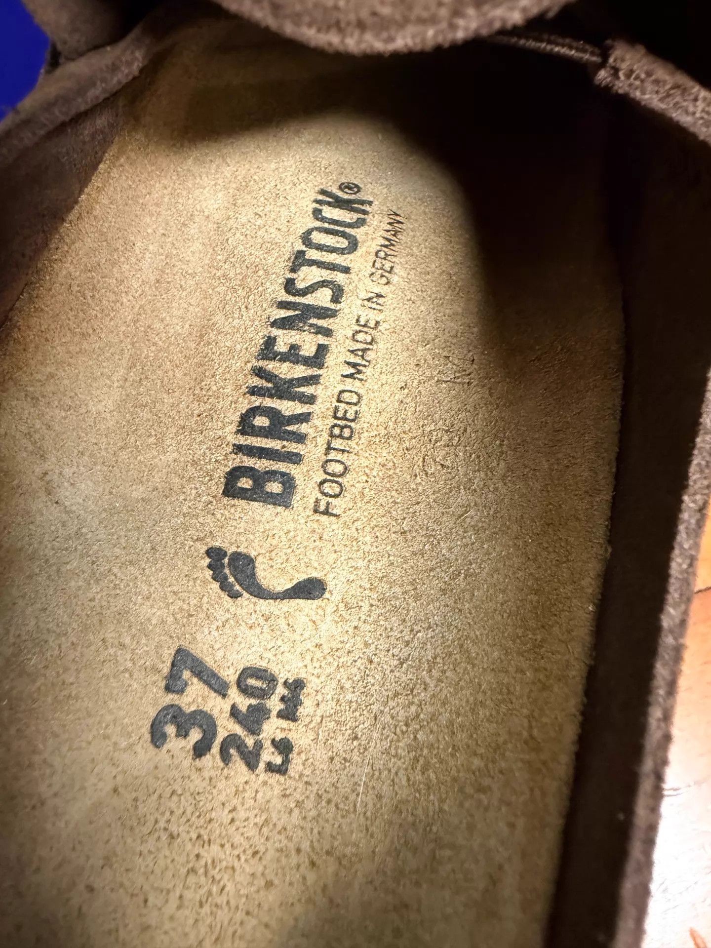 Birkenstock Birkenstock Naples Grape Brown Suede N 37 Size US 6.5 / IT 36.5 - 3 Thumbnail
