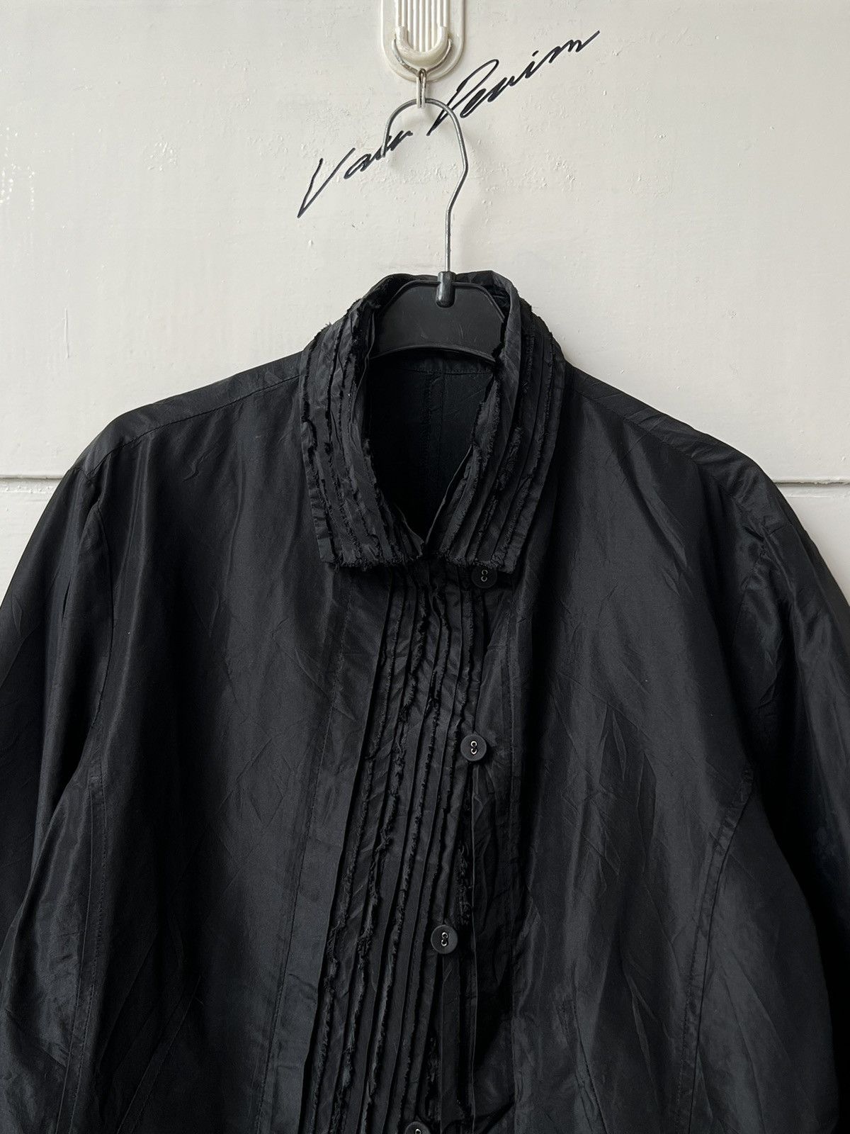 Hiroko Koshino Homme HIROKO BIS HIROKO KOSHINO Black Shirt Size US S / EU 44-46 / 1 - 3 Thumbnail